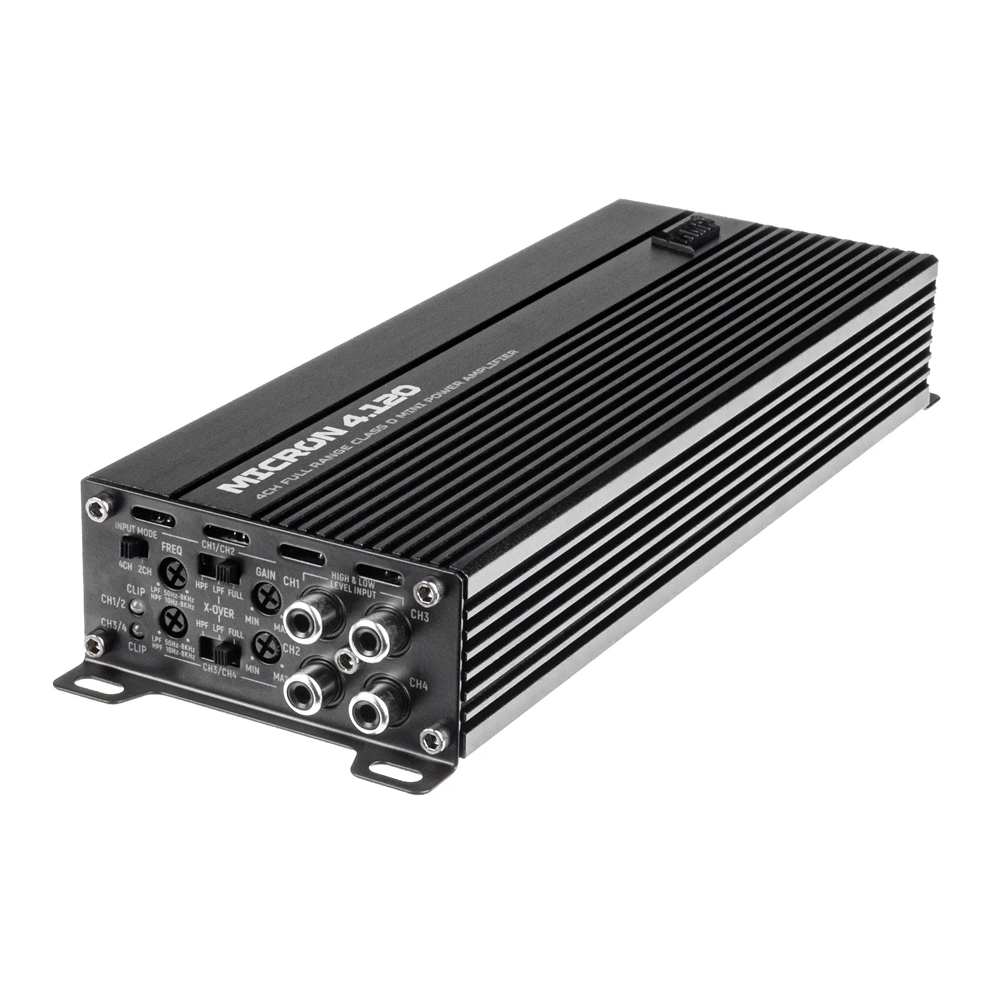 Усилитель AMP MICRON 4.120 оптом — цена от партии. Поставки для магазинов и установочных центров | AMPGROUP
