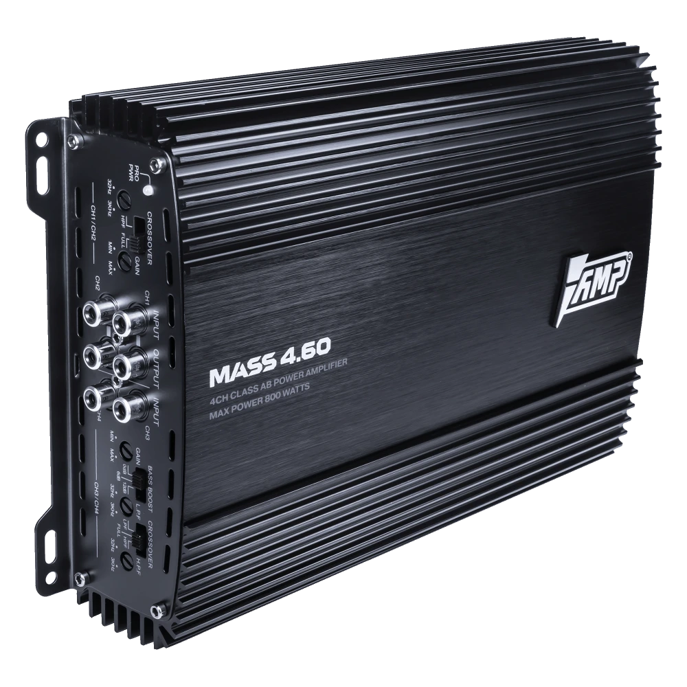 Усилитель AMP MASS 4.60 оптом — цена от партии. Поставки для магазинов и установочных центров | AMPGROUP
