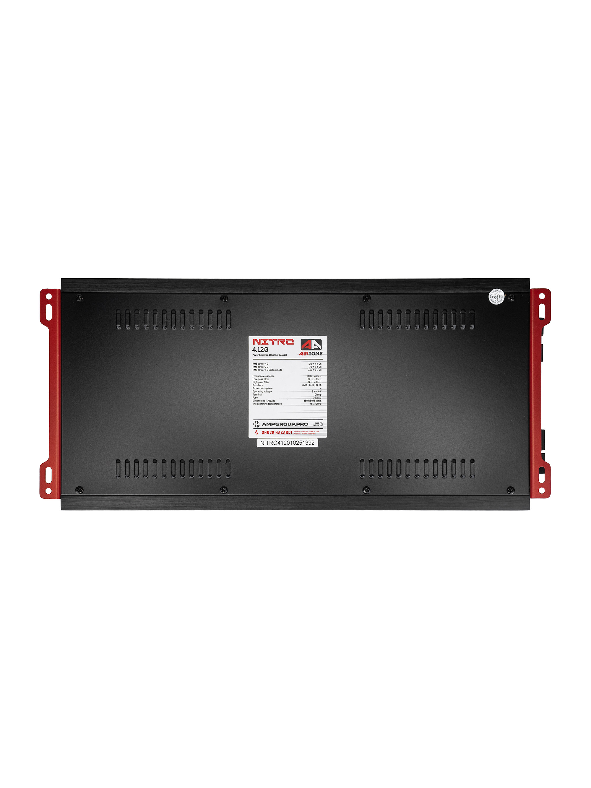 Усилитель AIRTONE NITRO 4.120 оптом — цена от партии. Поставки для магазинов и установочных центров | AMPGROUP
