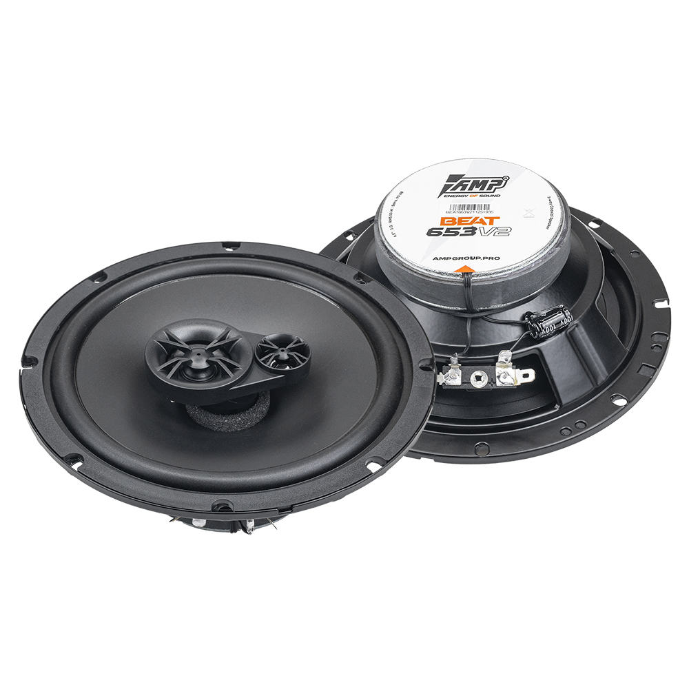 Акустика коаксиальная AMP Beat 653 v2 оптом — цена от партии. Поставки для магазинов и установочных центров | AMPGROUP
