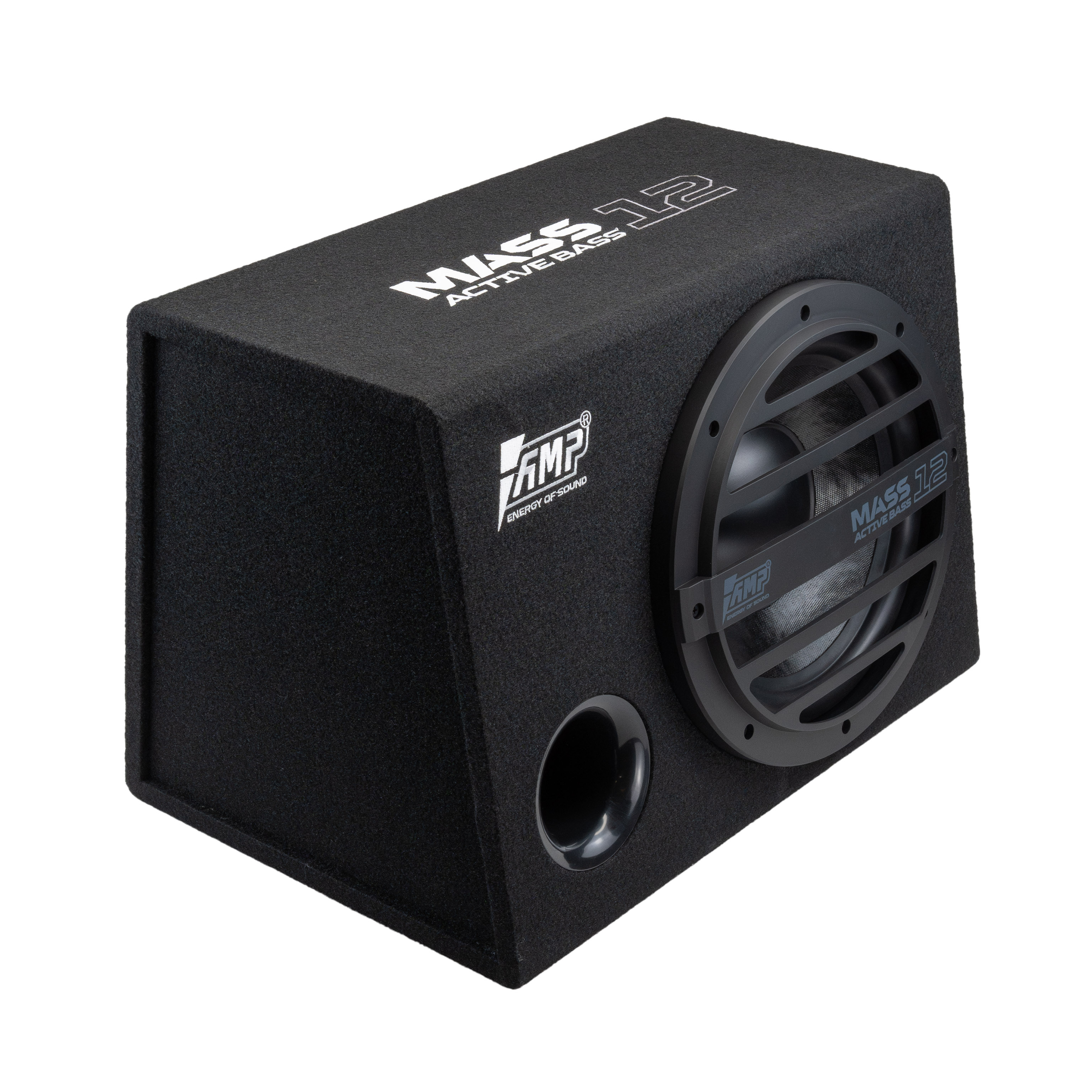 Сабвуфер корпусной активный AMP MASS ACTIVE BASS 12 оптом — цена от партии. Поставки для магазинов и установочных центров | AMPGROUP
