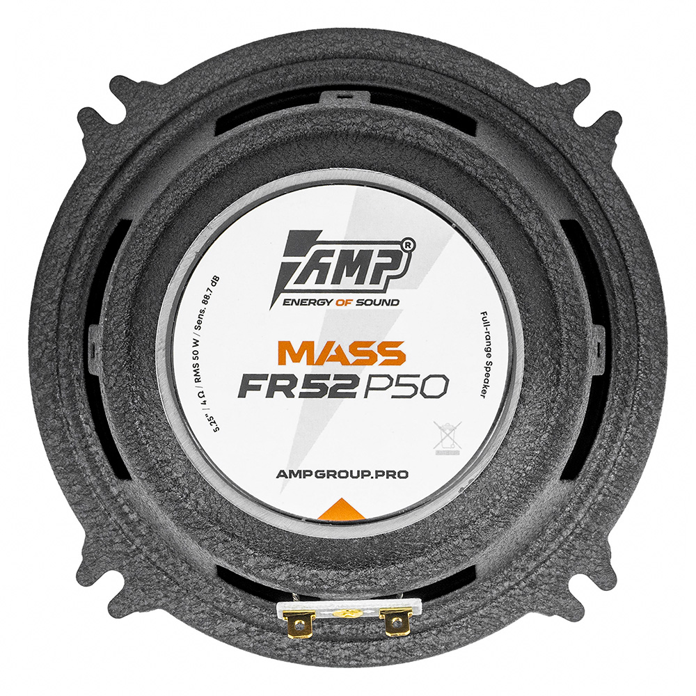 Акустика эстрадная AMP MASS FR52P50 (4ом) широкополосная оптом — цена от партии. Поставки для магазинов и установочных центров | AMPGROUP
