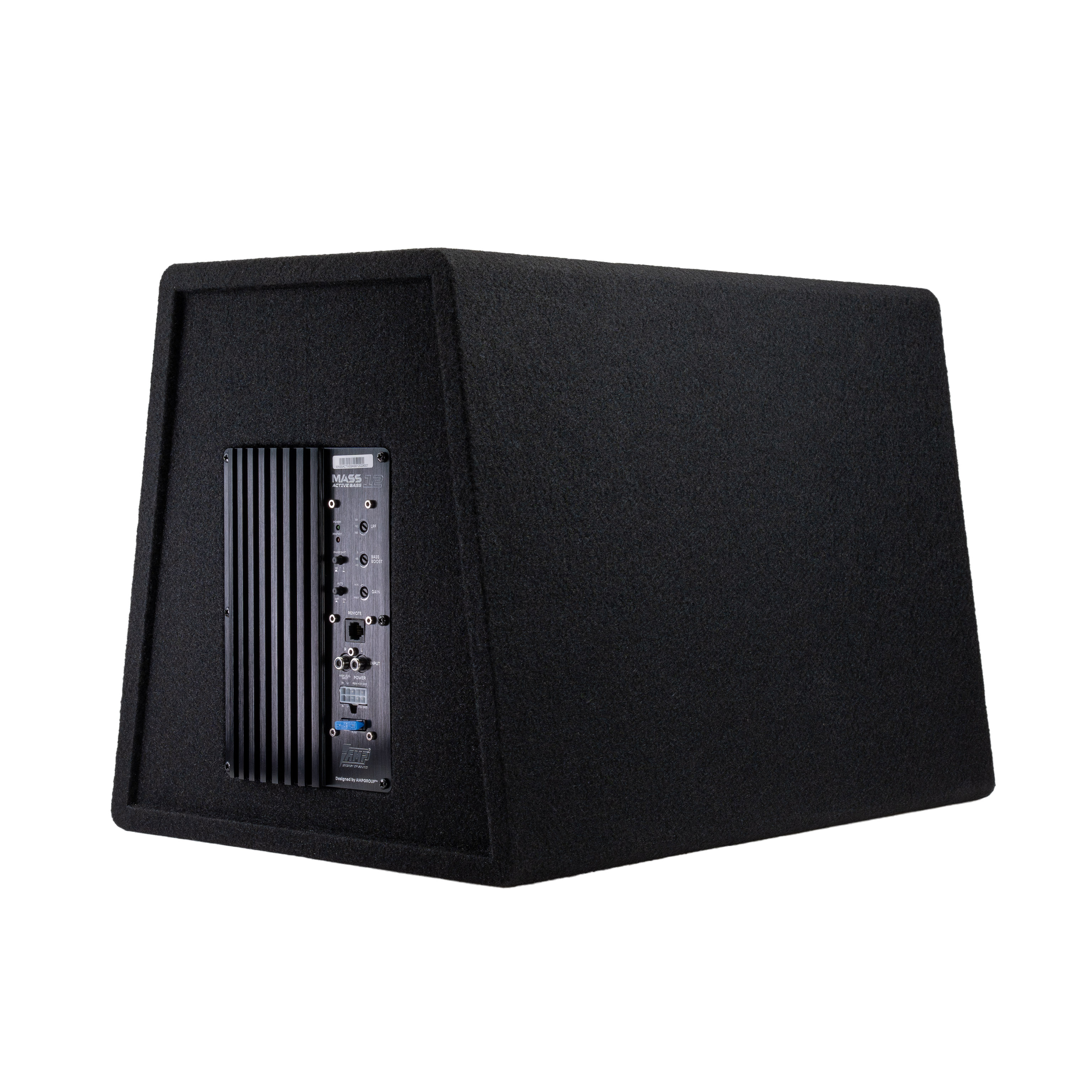 Сабвуфер корпусной активный AMP MASS ACTIVE BASS 12 оптом — цена от партии. Поставки для магазинов и установочных центров | AMPGROUP
