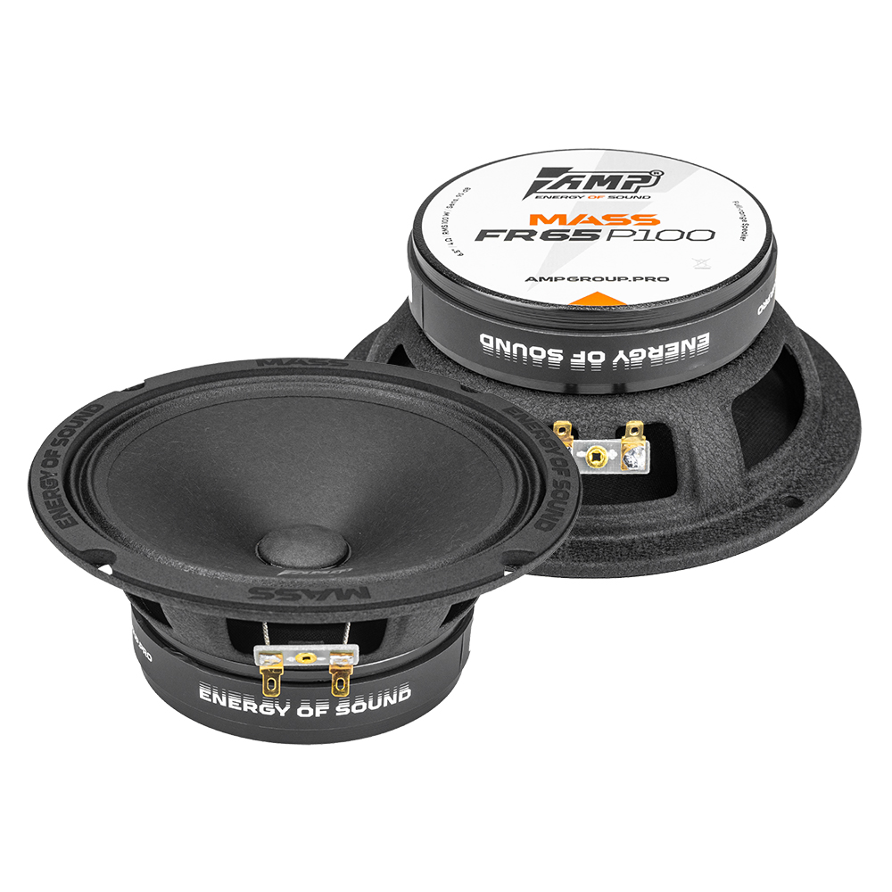 Акустика эстрадная AMP MASS FR65P100 (4ом) широкополосная оптом — цена от партии. Поставки для магазинов и установочных центров | AMPGROUP
