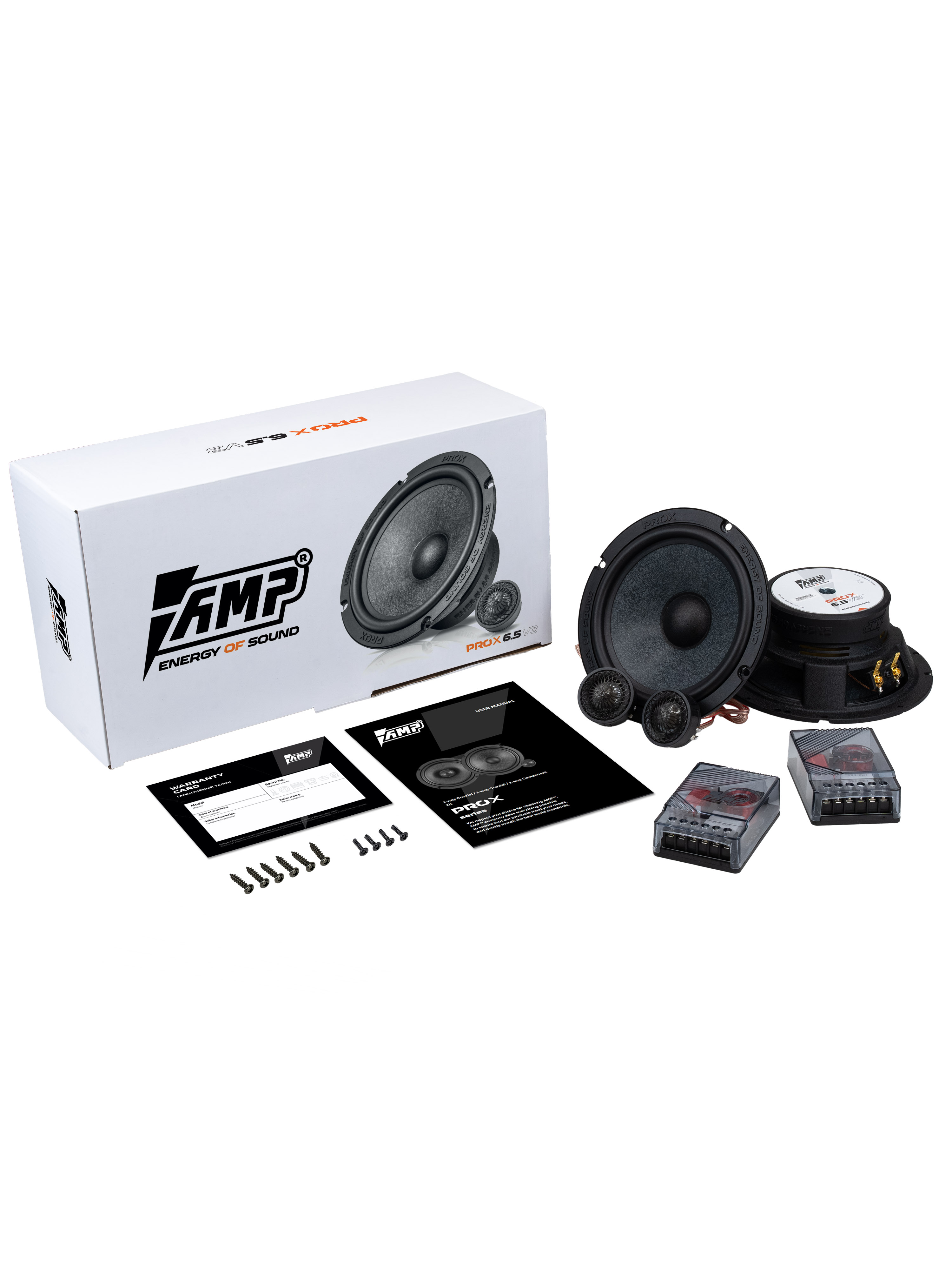 Акустика компонентная AMP PRO X 6.5 v3 оптом — цена от партии. Поставки для магазинов и установочных центров | AMPGROUP
