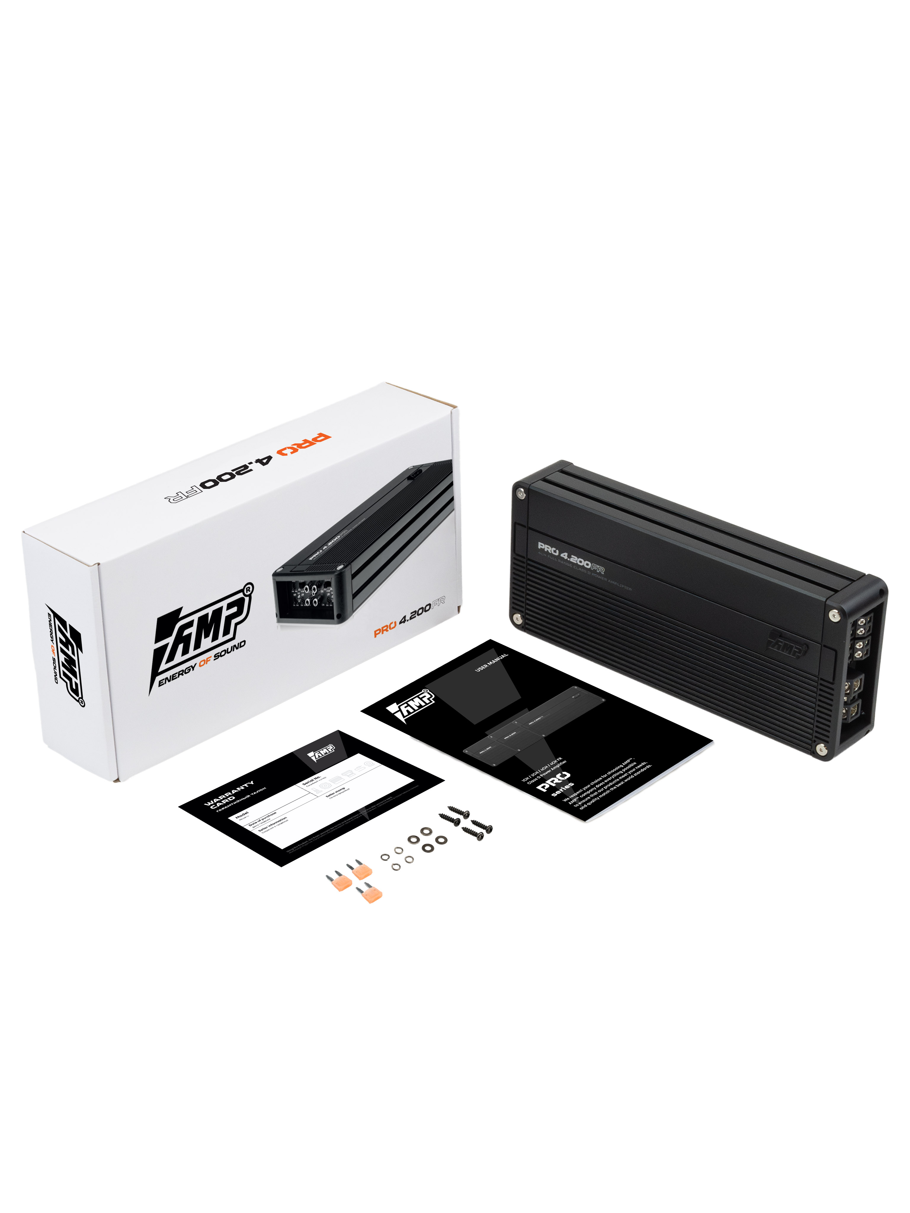Усилитель AMP PRO 4.200FR оптом — цена от партии. Поставки для магазинов и установочных центров | AMPGROUP
