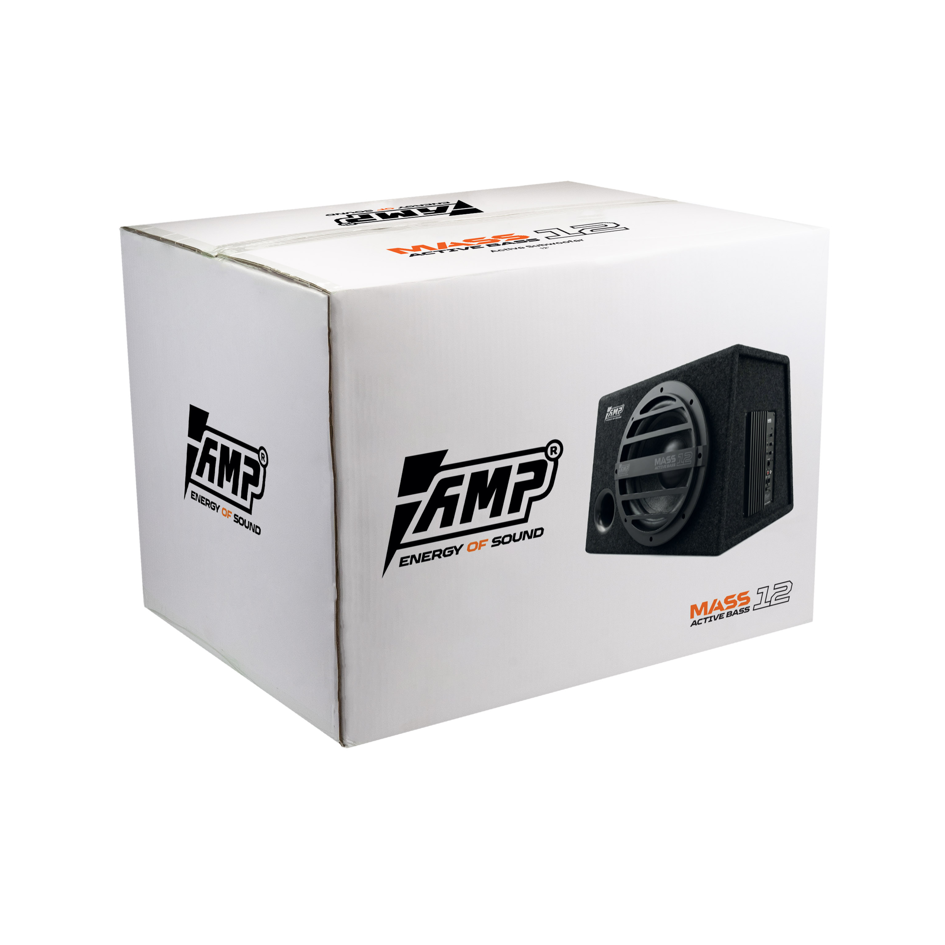Сабвуфер корпусной активный AMP MASS ACTIVE BASS 12 оптом — цена от партии. Поставки для магазинов и установочных центров | AMPGROUP
