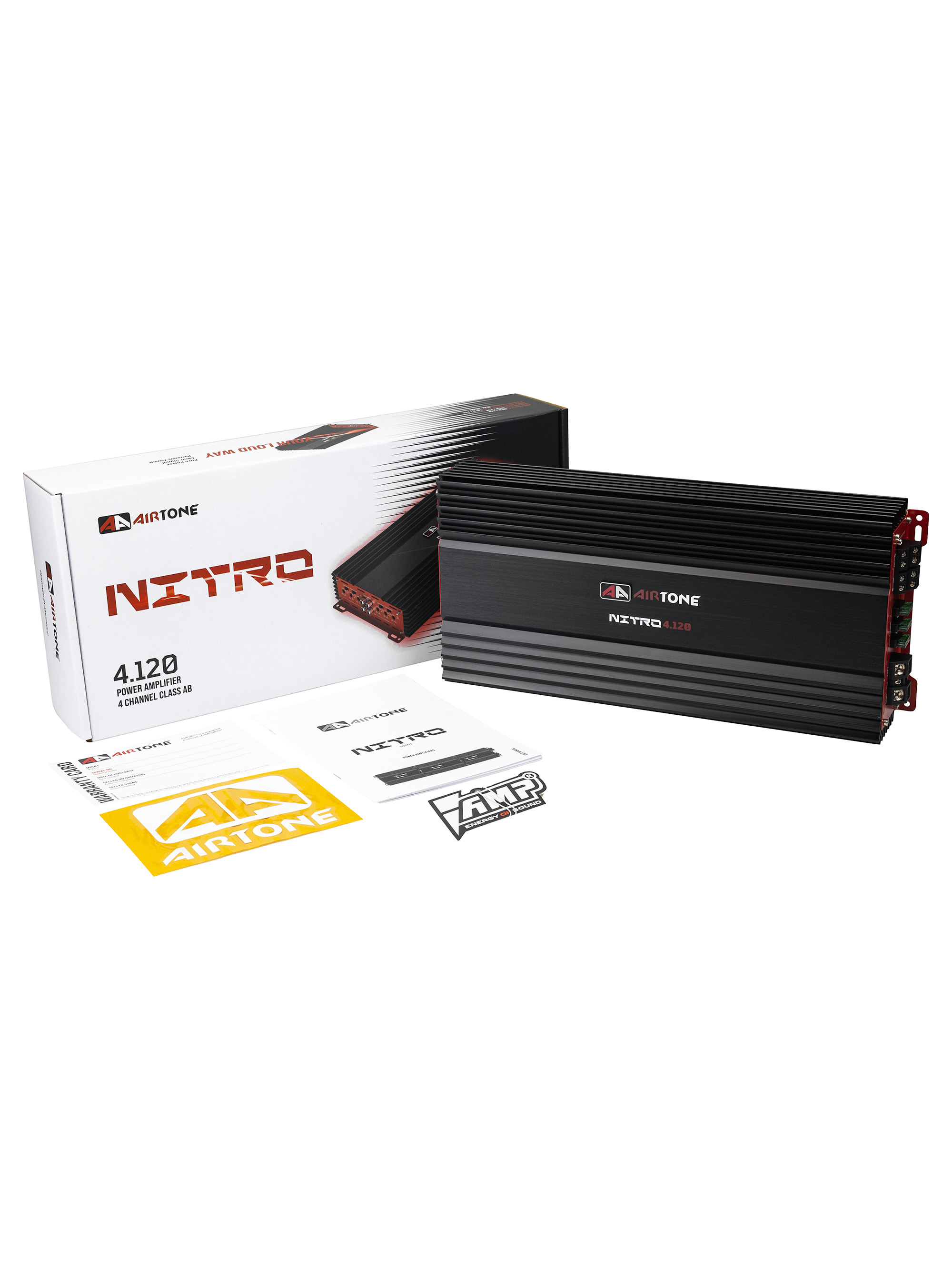 Усилитель AIRTONE NITRO 4.120 оптом — цена от партии. Поставки для магазинов и установочных центров | AMPGROUP
