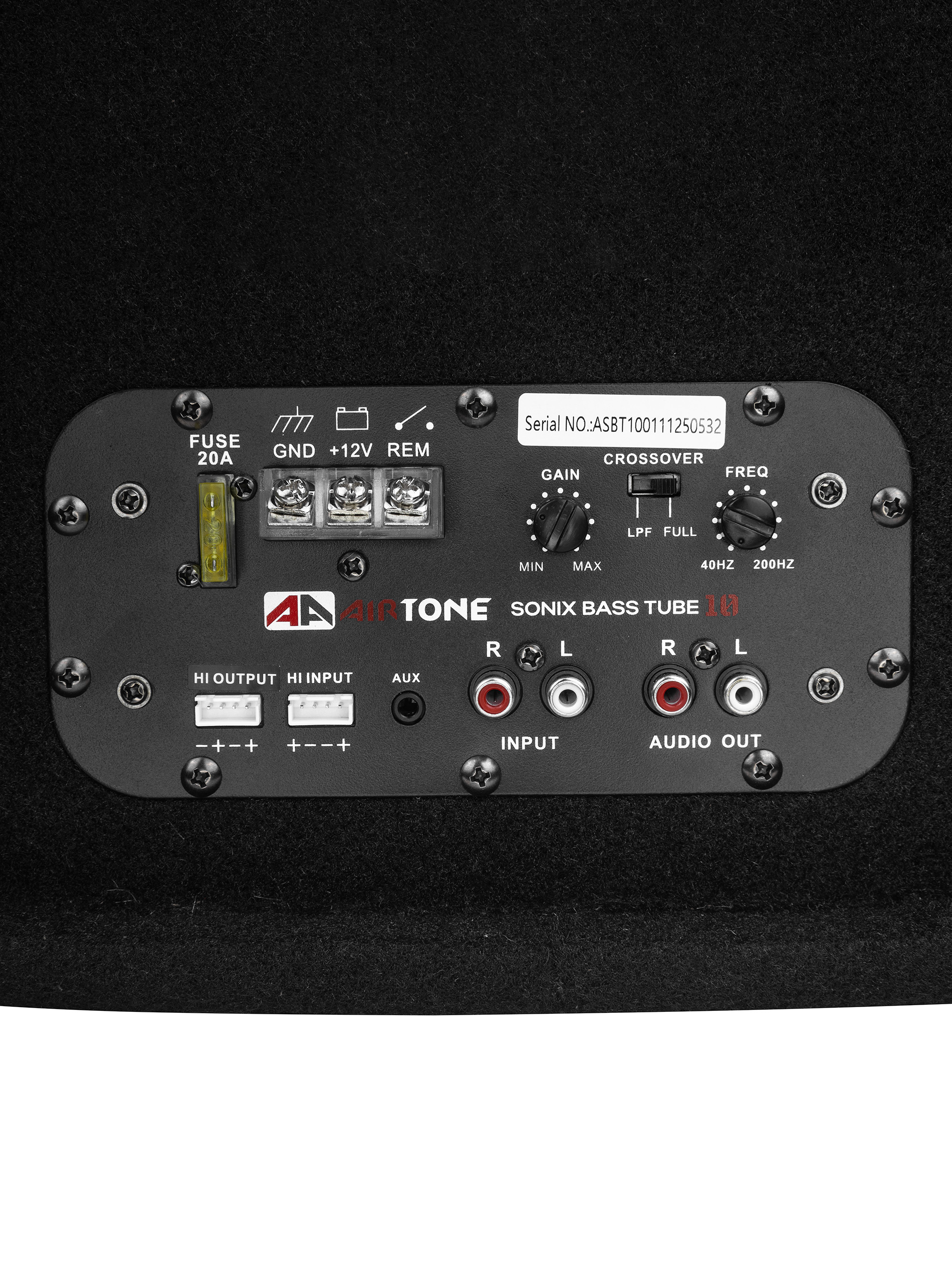 Сабвуфер корпусной активный AIRTONE SONIX BASS TUBE 10 оптом — цена от партии. Поставки для магазинов и установочных центров | AMPGROUP
