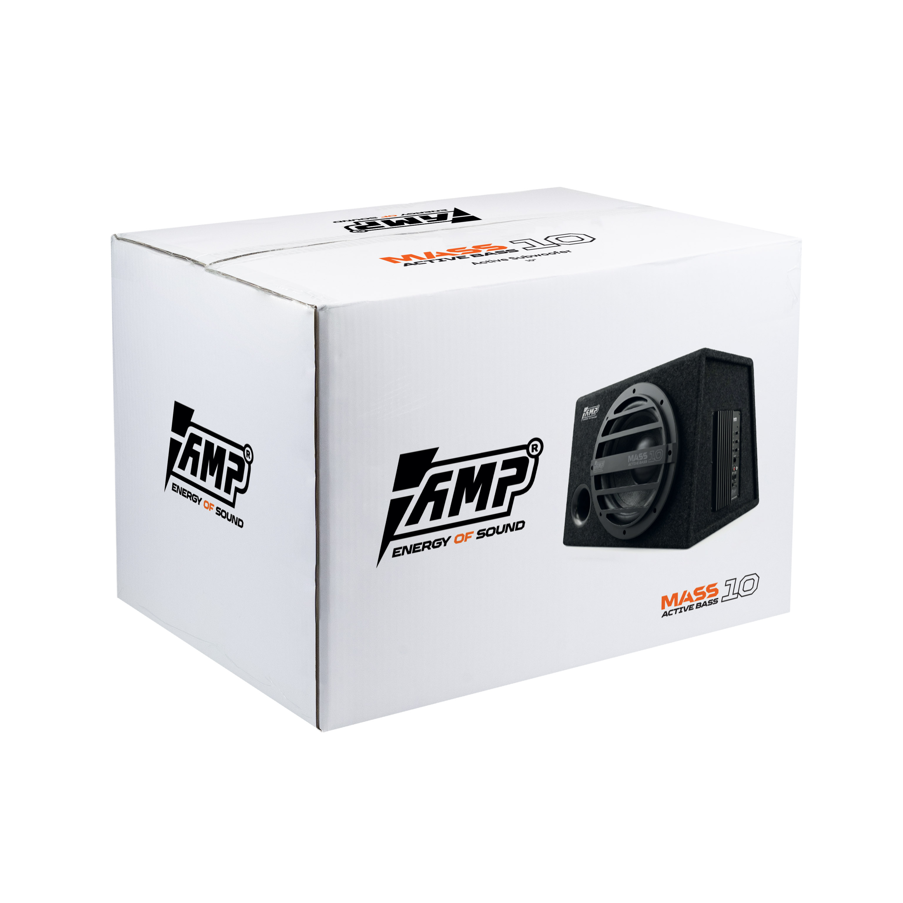 Сабвуфер корпусной активный AMP MASS ACTIVE BASS 10 оптом — цена от партии. Поставки для магазинов и установочных центров | AMPGROUP
