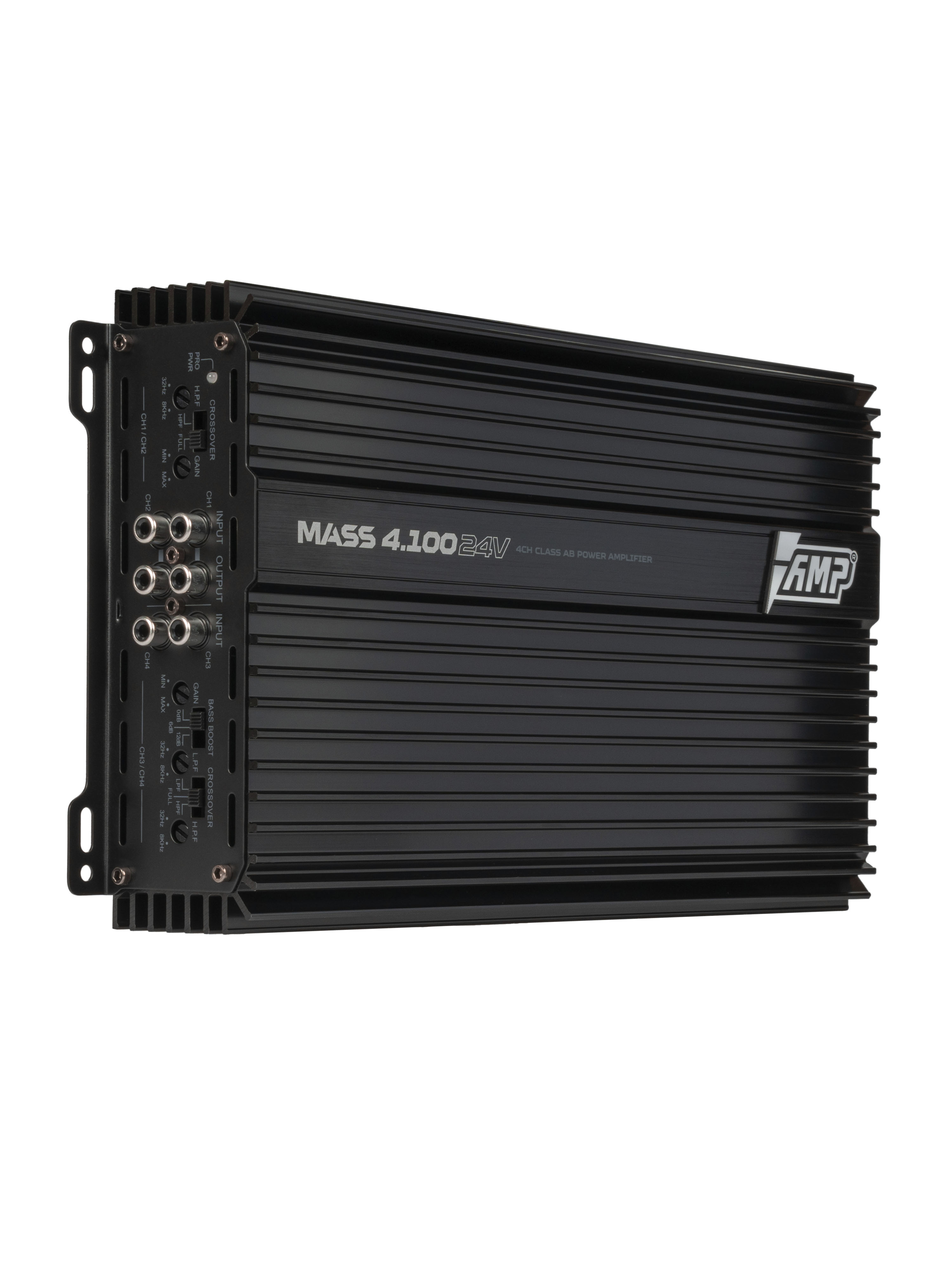 Усилитель AMP MASS 4.100 24V(6) оптом — цена от партии. Поставки для магазинов и установочных центров | AMPGROUP
