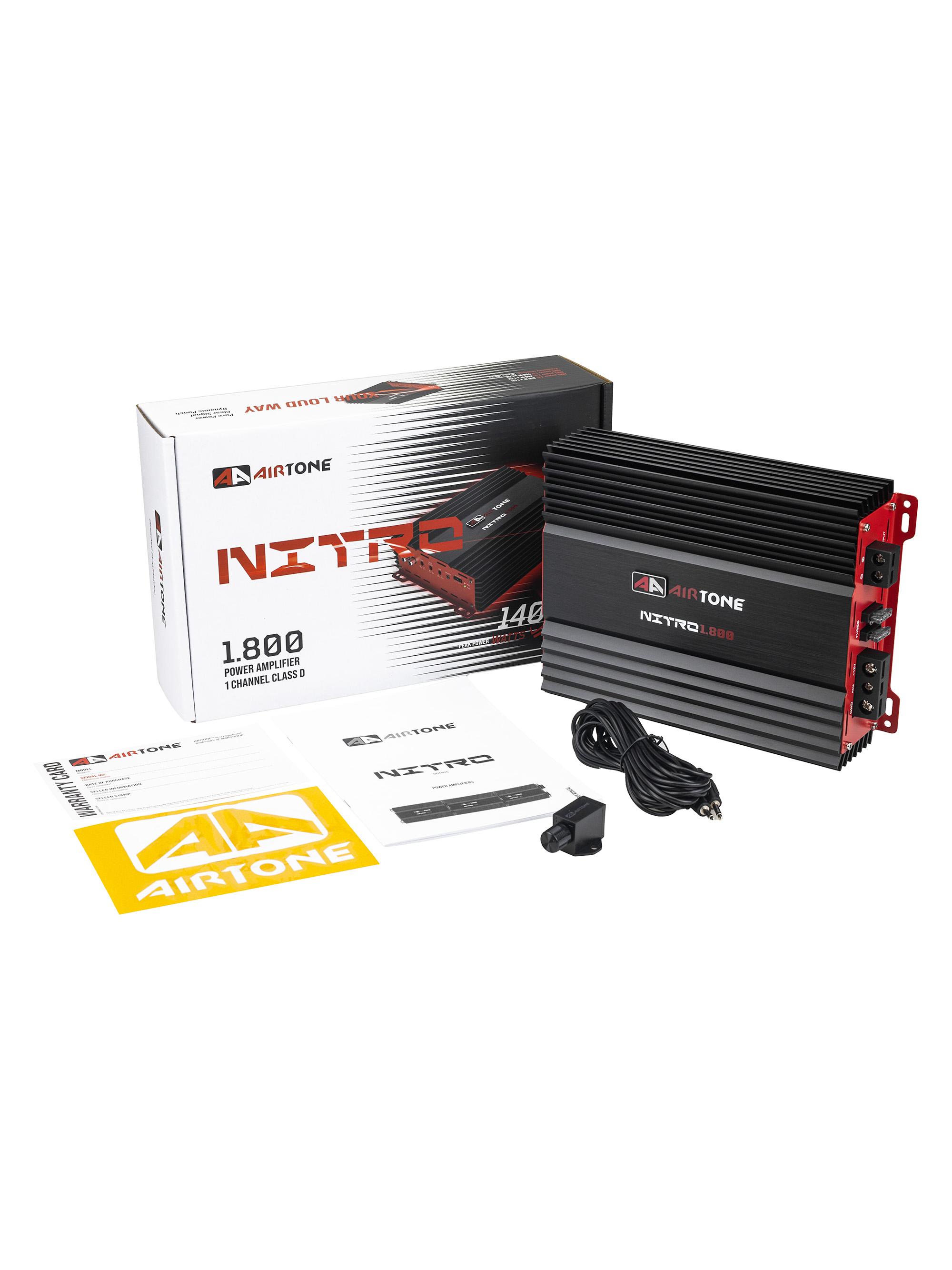 Усилитель AIRTONE NITRO 1.800 оптом — цена от партии. Поставки для магазинов и установочных центров | AMPGROUP
