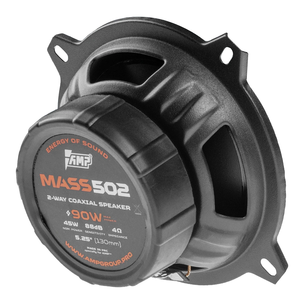 Акустика коаксиальная AMP MASS 502 оптом — цена от партии. Поставки для магазинов и установочных центров | AMPGROUP

