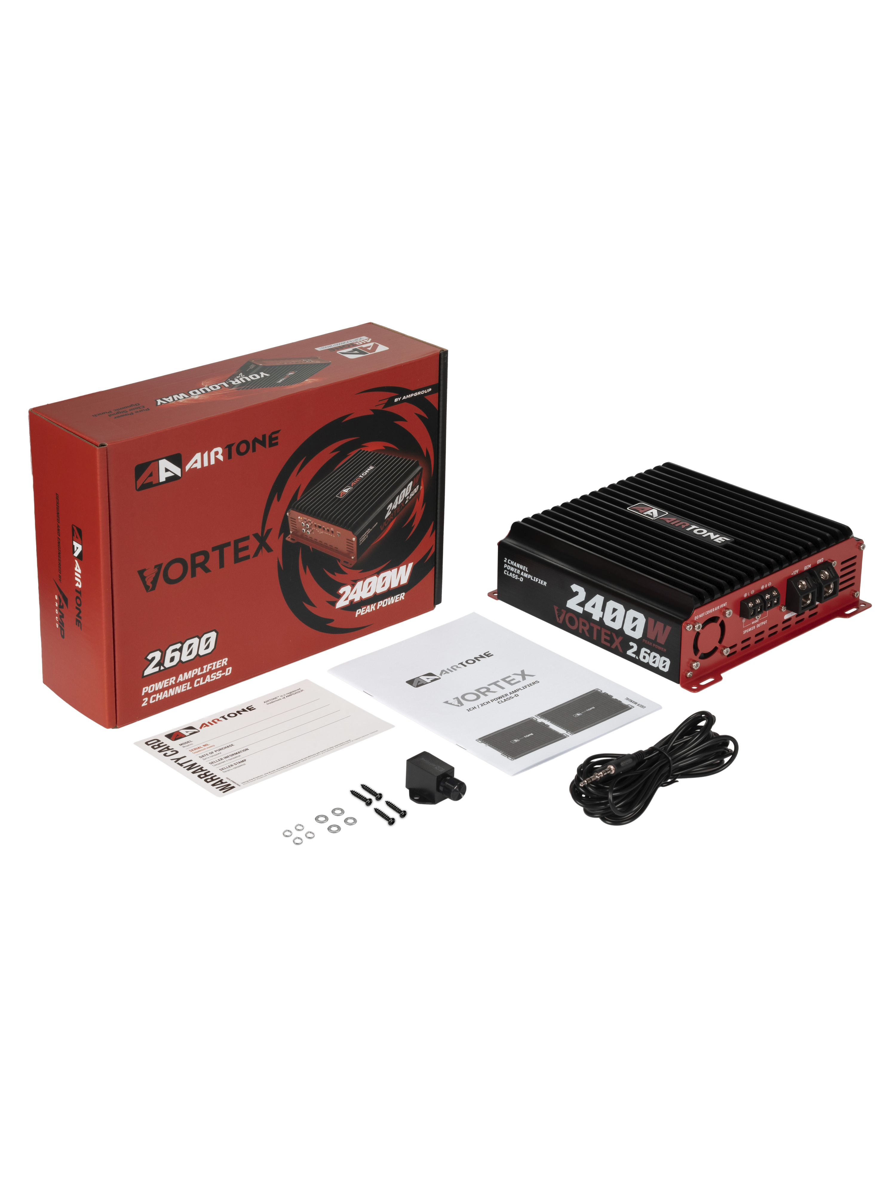 Усилитель AIRTONE VORTEX 2.600FR (4) оптом — цена от партии. Поставки для магазинов и установочных центров | AMPGROUP
