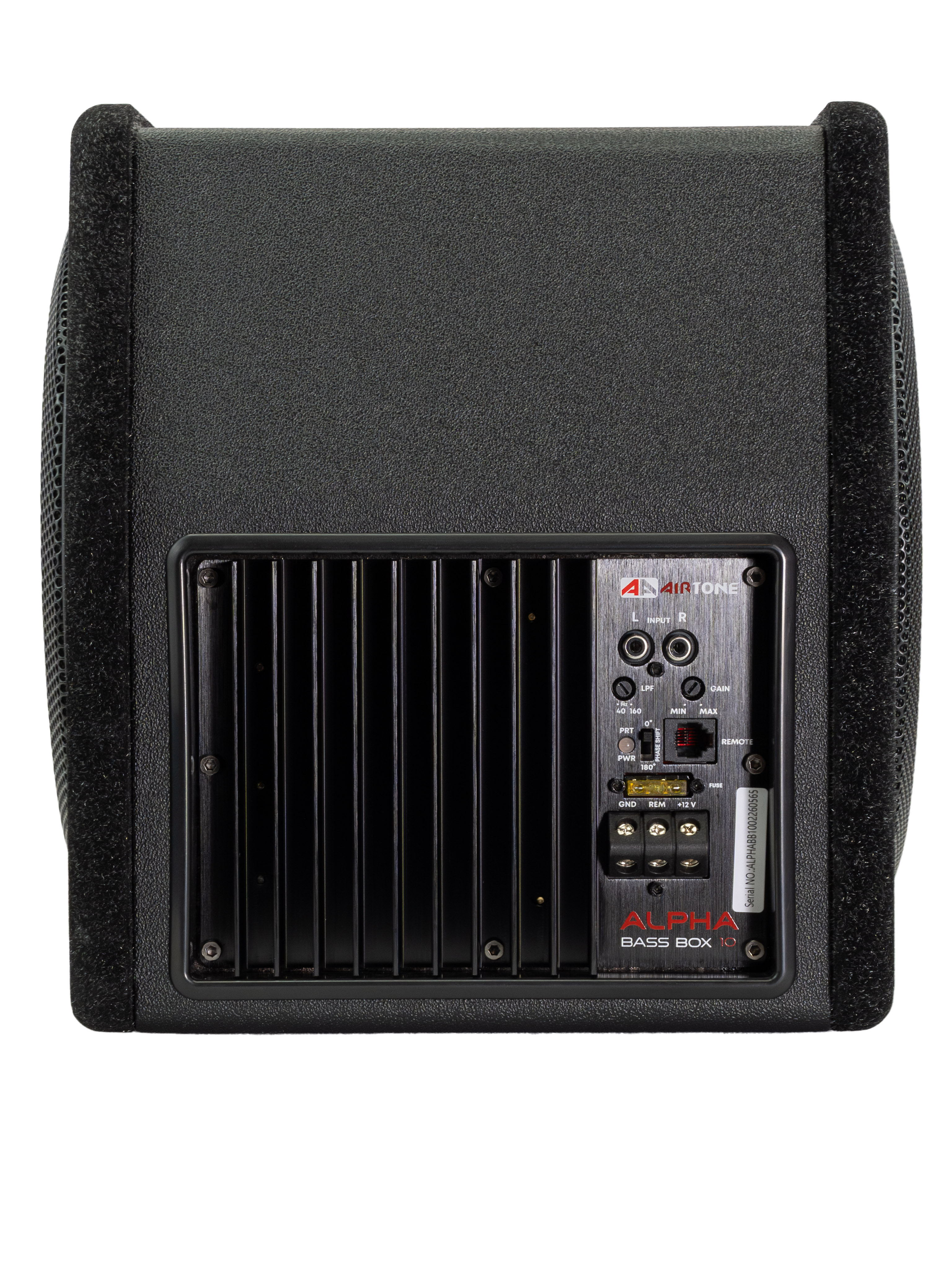 Сабвуфер корпусной активный AIRTONE ALPHA BASS BOX 10 оптом — цена от партии. Поставки для магазинов и установочных центров | AMPGROUP
