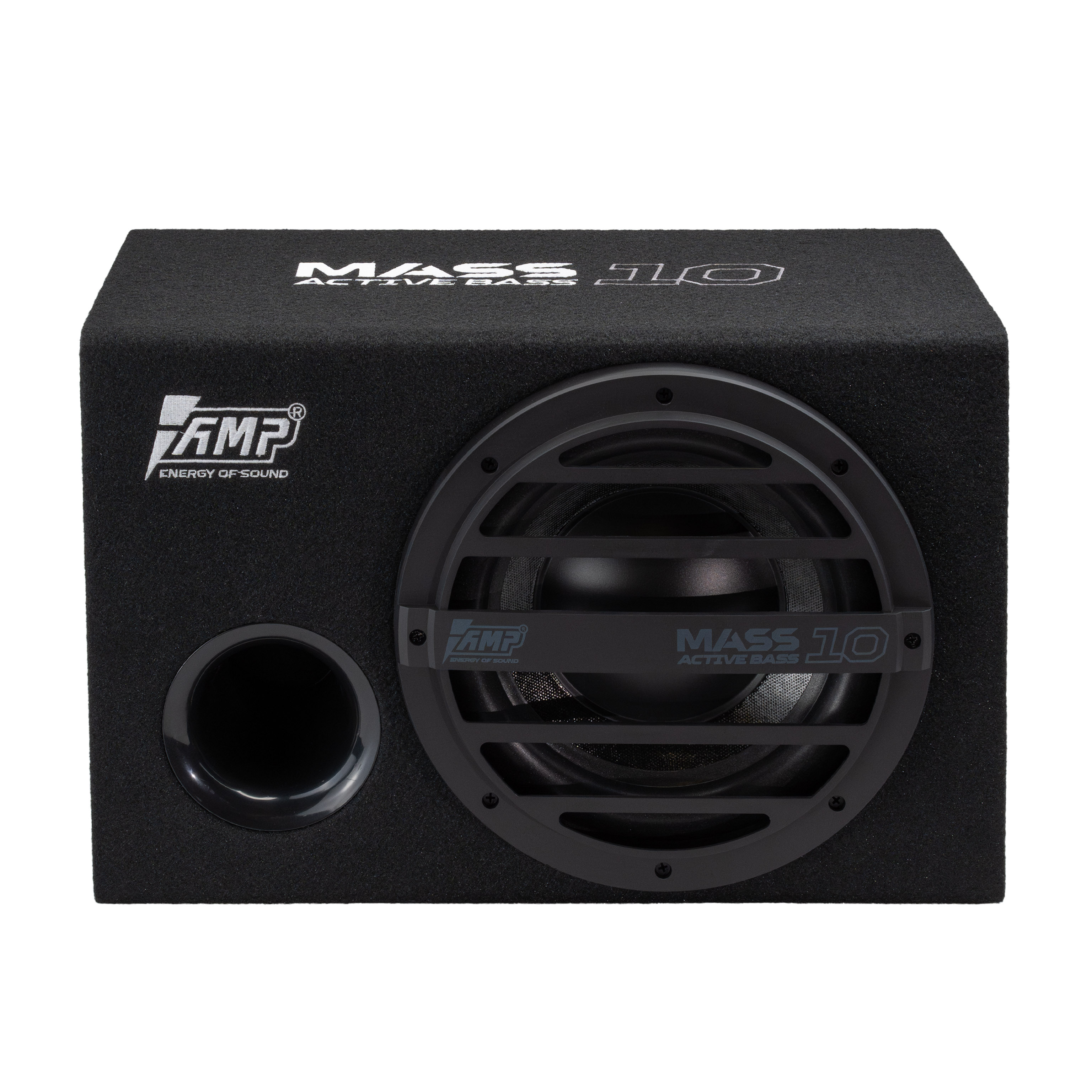 Сабвуфер корпусной активный AMP MASS ACTIVE BASS 10 оптом — цена от партии. Поставки для магазинов и установочных центров | AMPGROUP
