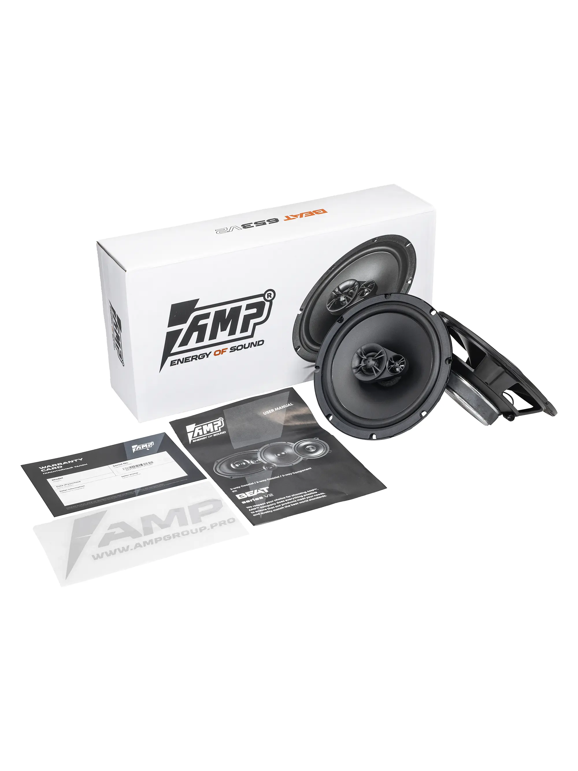 Акустика коаксиальная AMP Beat 653 v2 оптом — цена от партии. Поставки для магазинов и установочных центров | AMPGROUP
