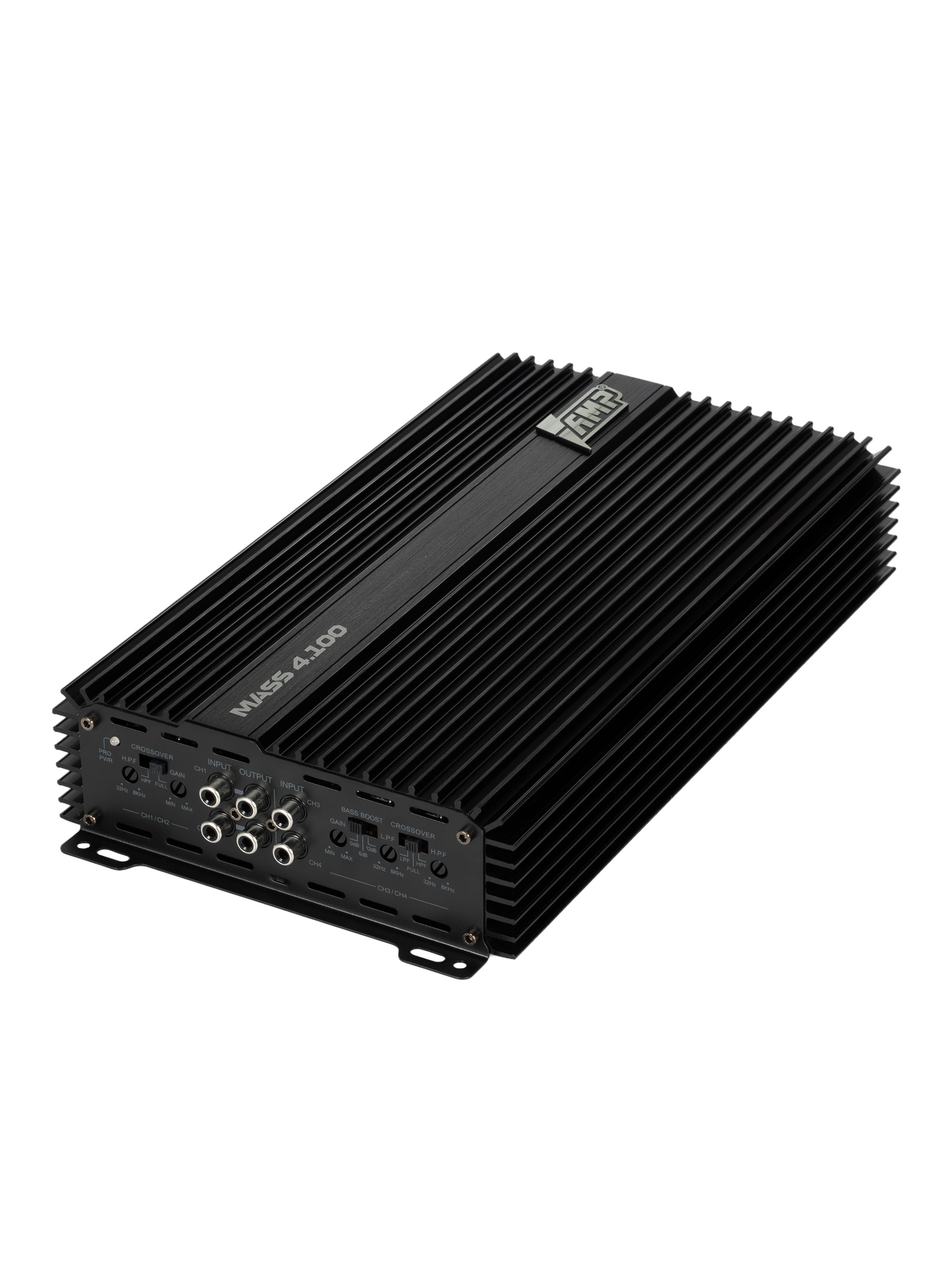 Усилитель AMP MASS 4.100 оптом — цена от партии. Поставки для магазинов и установочных центров | AMPGROUP
