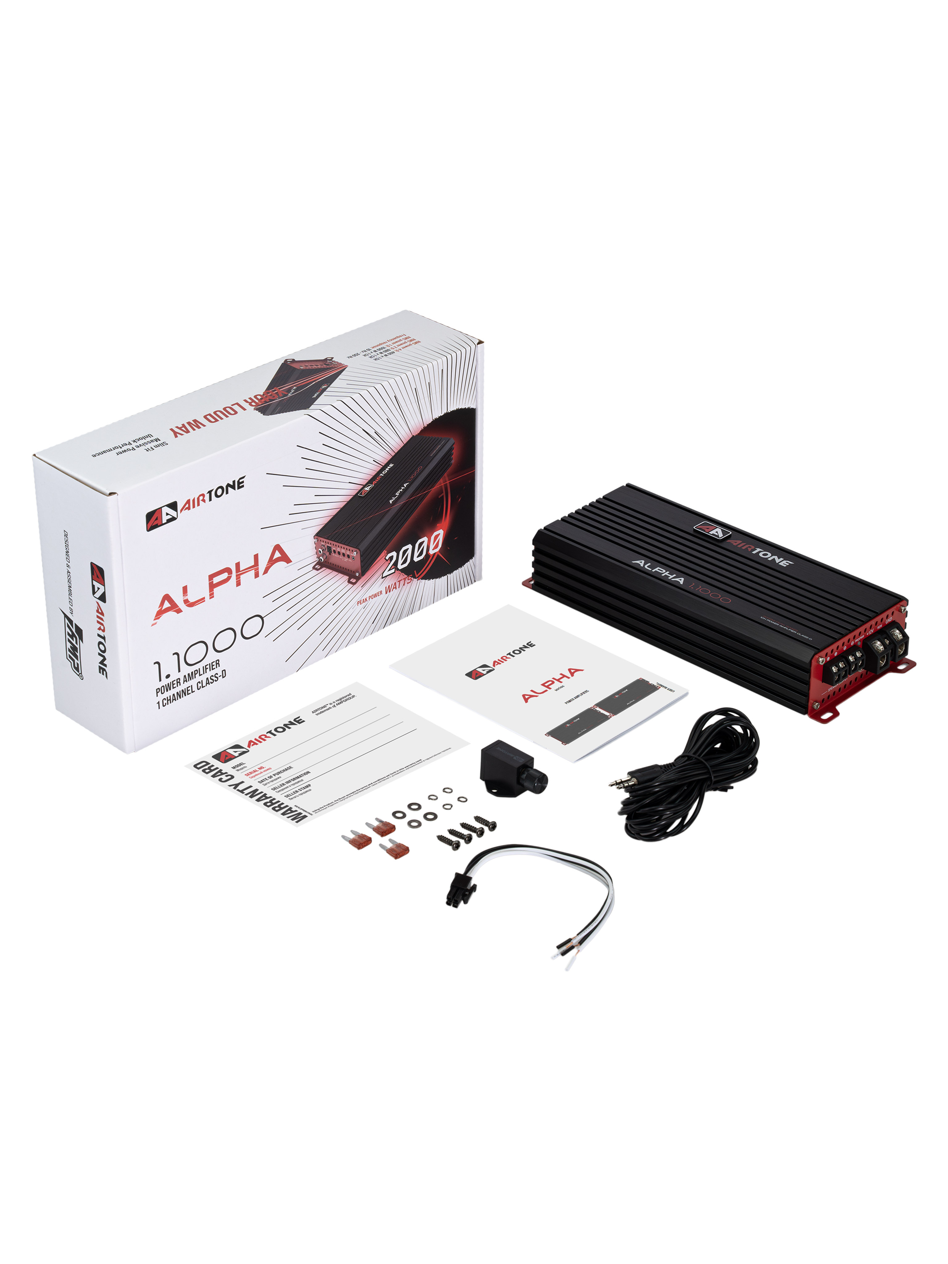 Усилитель AIRTONE ALPHA 1.1000 оптом — цена от партии. Поставки для магазинов и установочных центров | AMPGROUP
