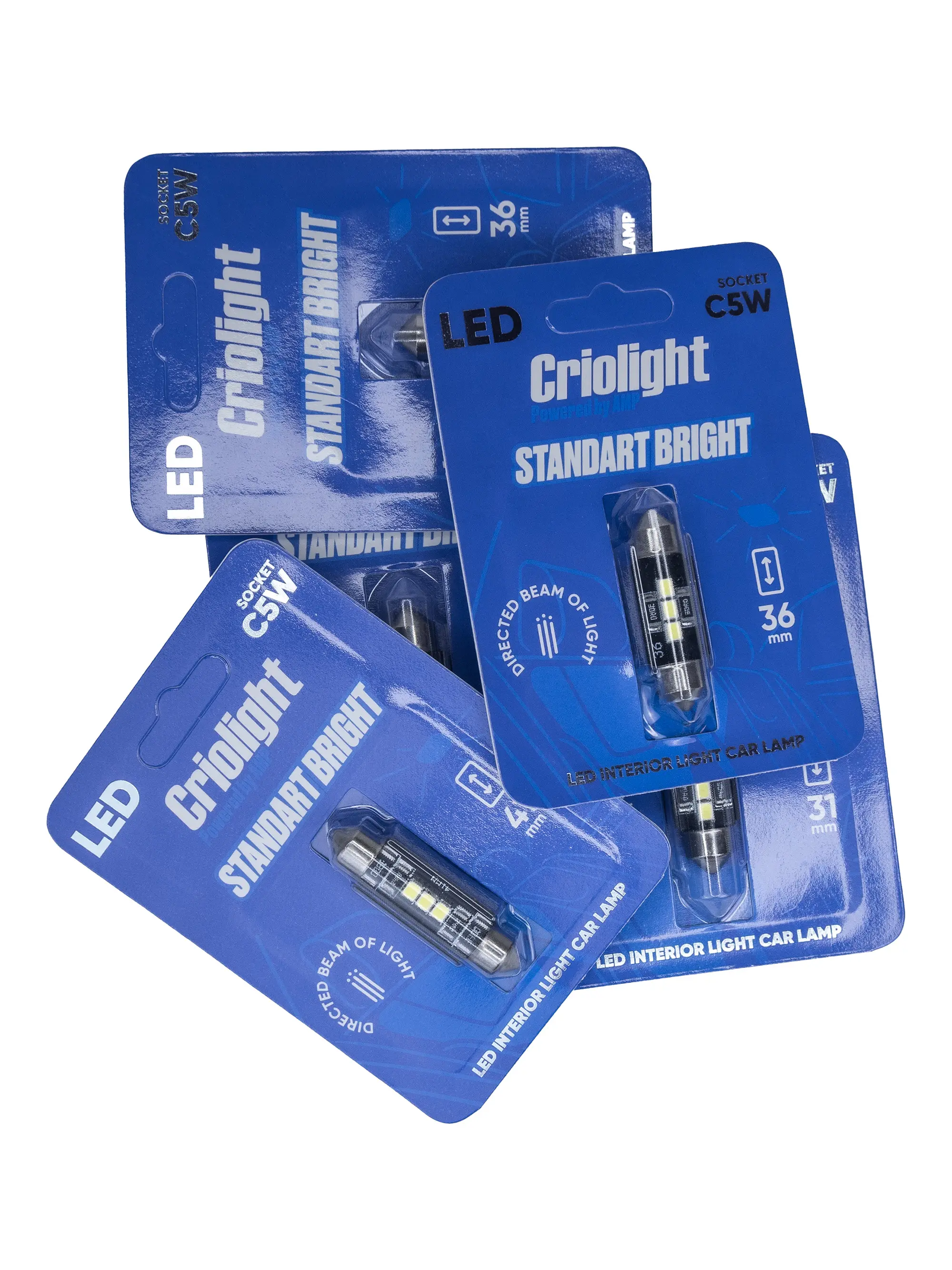 Светодиод салонный AMP StandartBright C5W(31mm) 1 штука оптом — цена от партии. Поставки для магазинов и установочных центров | AMPGROUP
