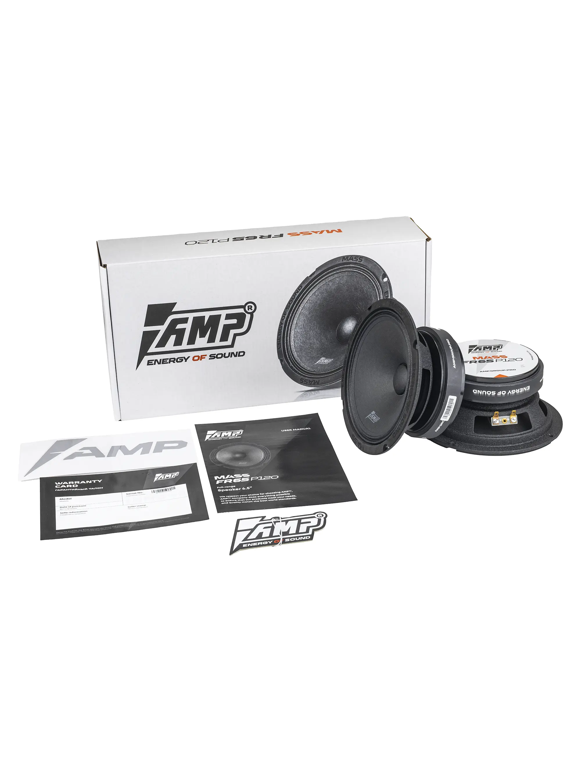 Акустика эстрадная AMP MASS FR65P120 (4ом) широкополосная оптом — цена от партии. Поставки для магазинов и установочных центров | AMPGROUP
