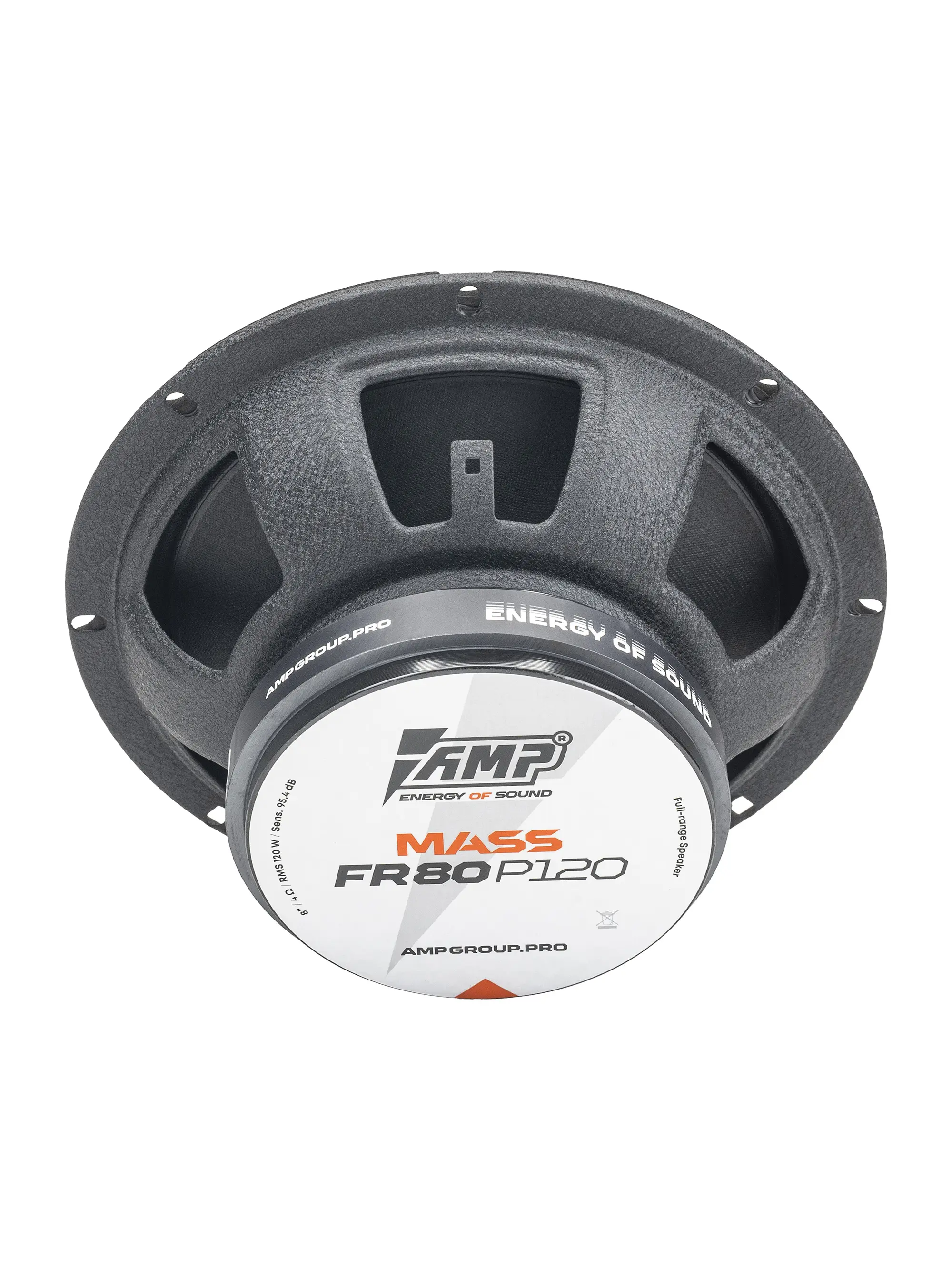 Акустика эстрадная AMP MASS FR80P120 (4ом) широкополосная оптом — цена от партии. Поставки для магазинов и установочных центров | AMPGROUP
