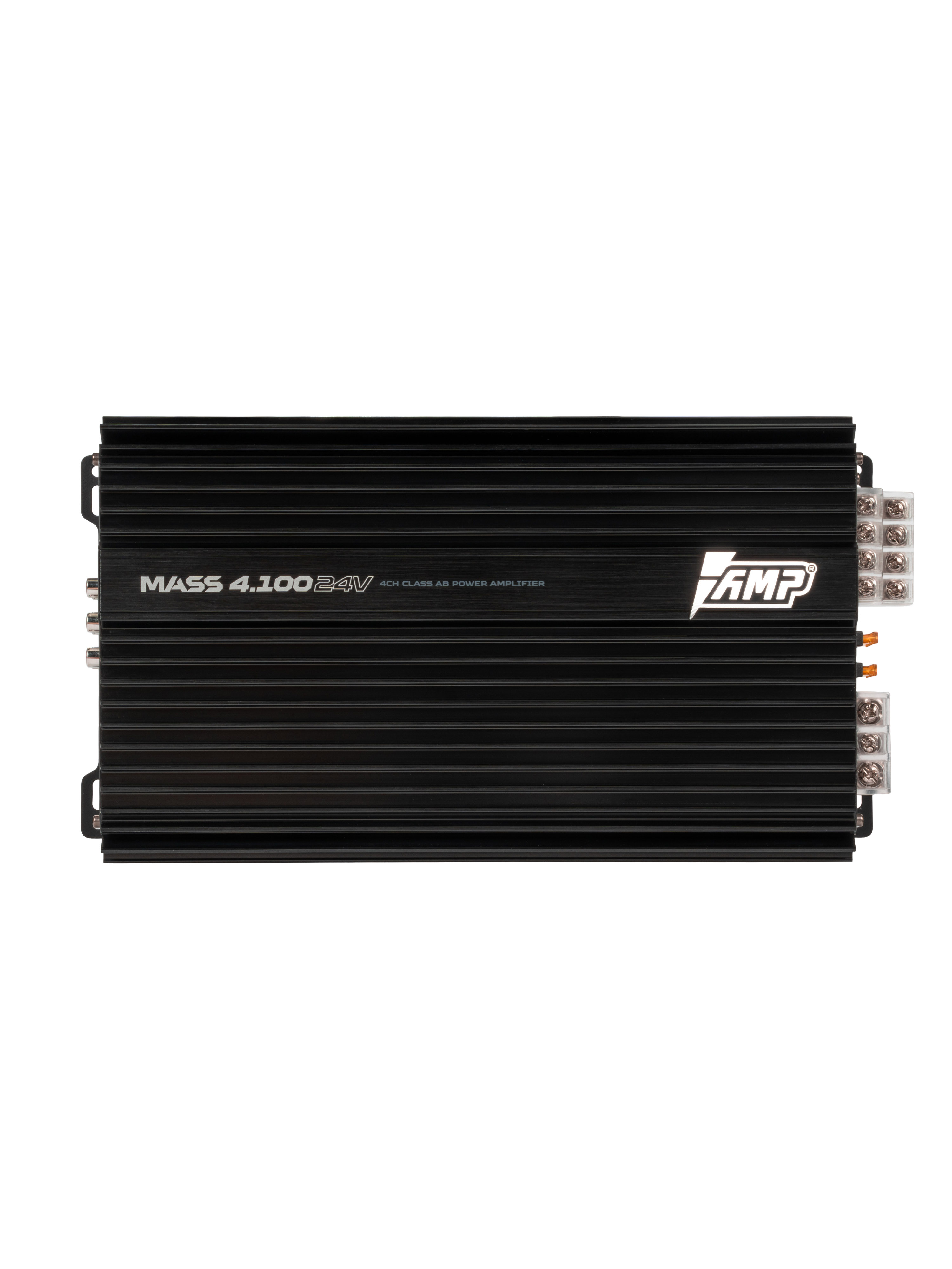 Усилитель AMP MASS 4.100 24V(6) оптом — цена от партии. Поставки для магазинов и установочных центров | AMPGROUP
