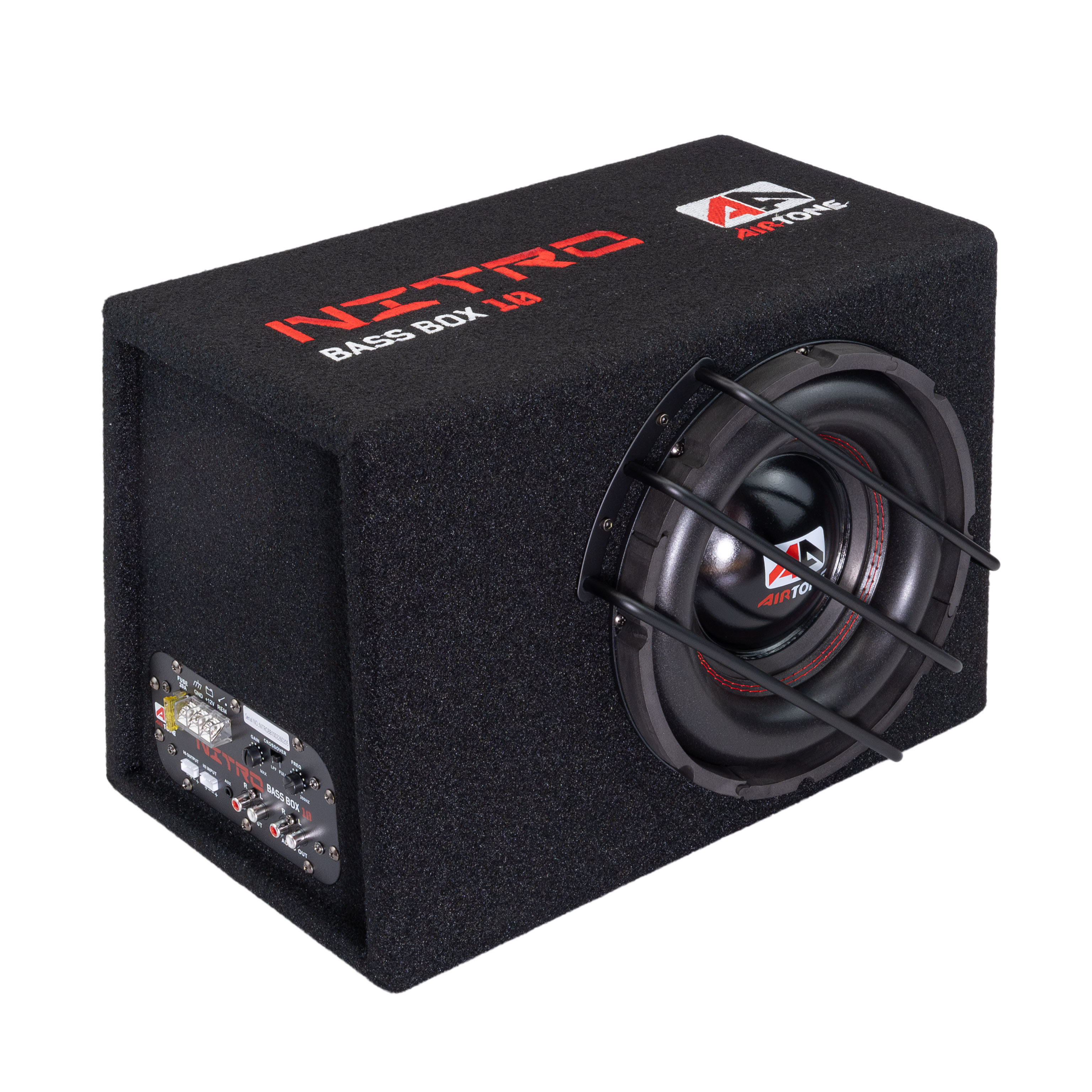 Сабвуфер корпусной активный AIRTONE NITRO BASS BOX 10 оптом — цена от партии. Поставки для магазинов и установочных центров | AMPGROUP

