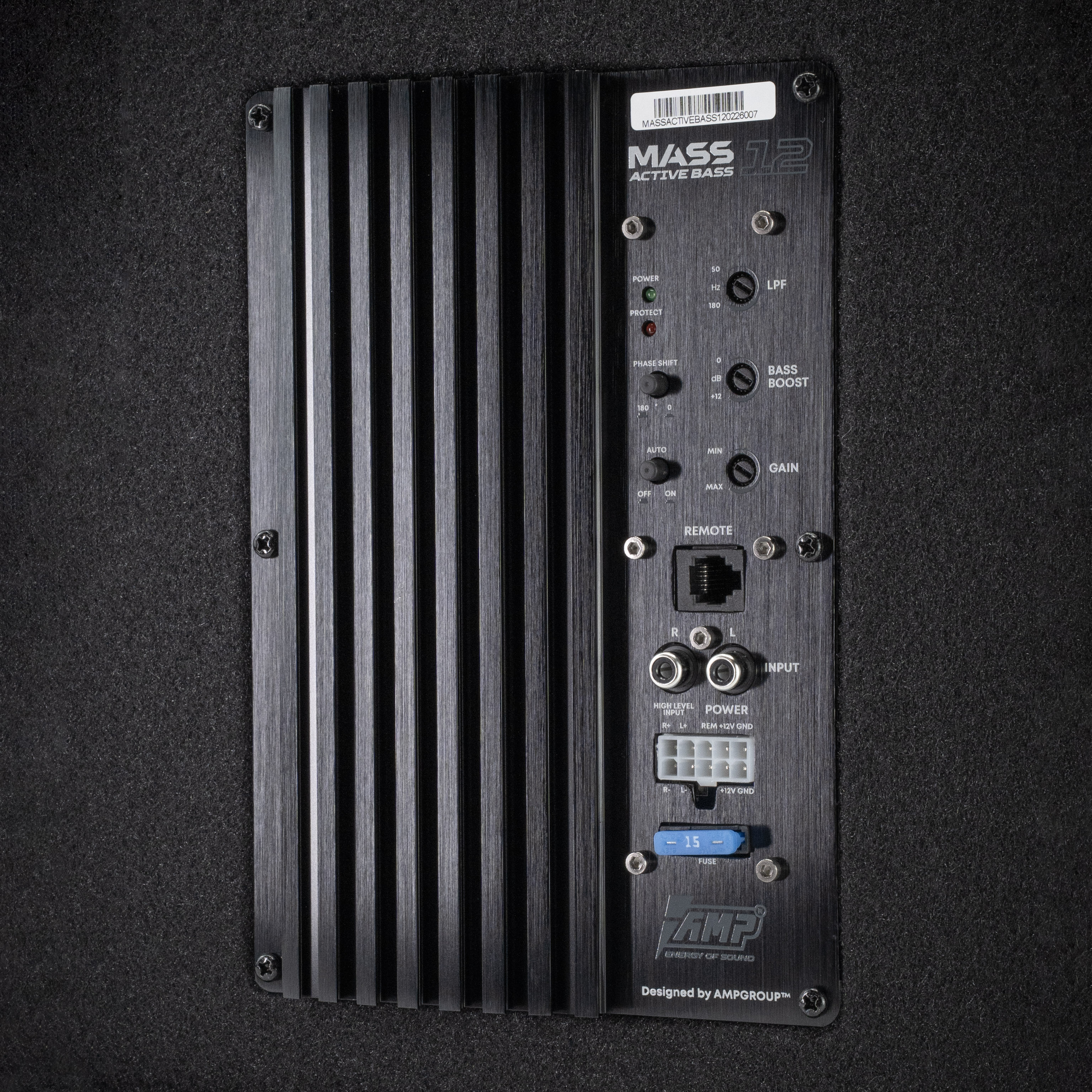 Сабвуфер корпусной активный AMP MASS ACTIVE BASS 10 оптом — цена от партии. Поставки для магазинов и установочных центров | AMPGROUP
