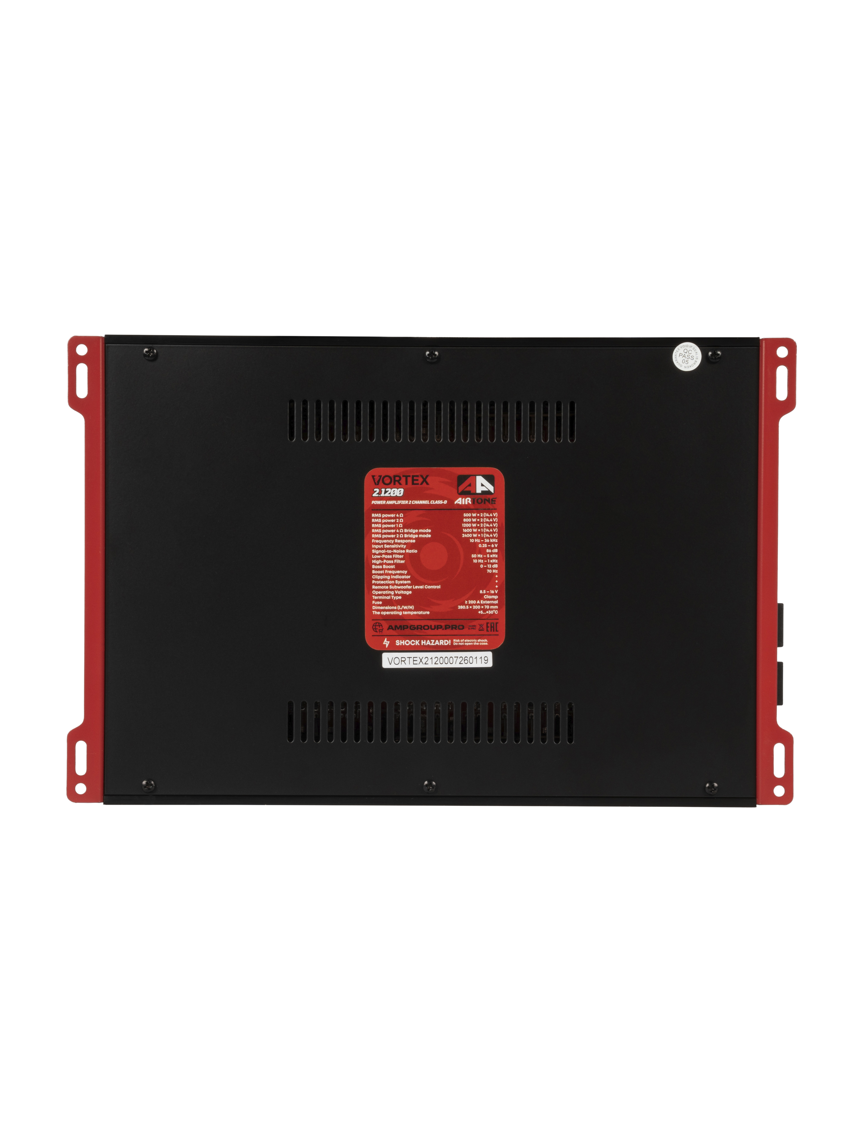 Усилитель AIRTONE VORTEX 2.1200FR (3) оптом — цена от партии. Поставки для магазинов и установочных центров | AMPGROUP
