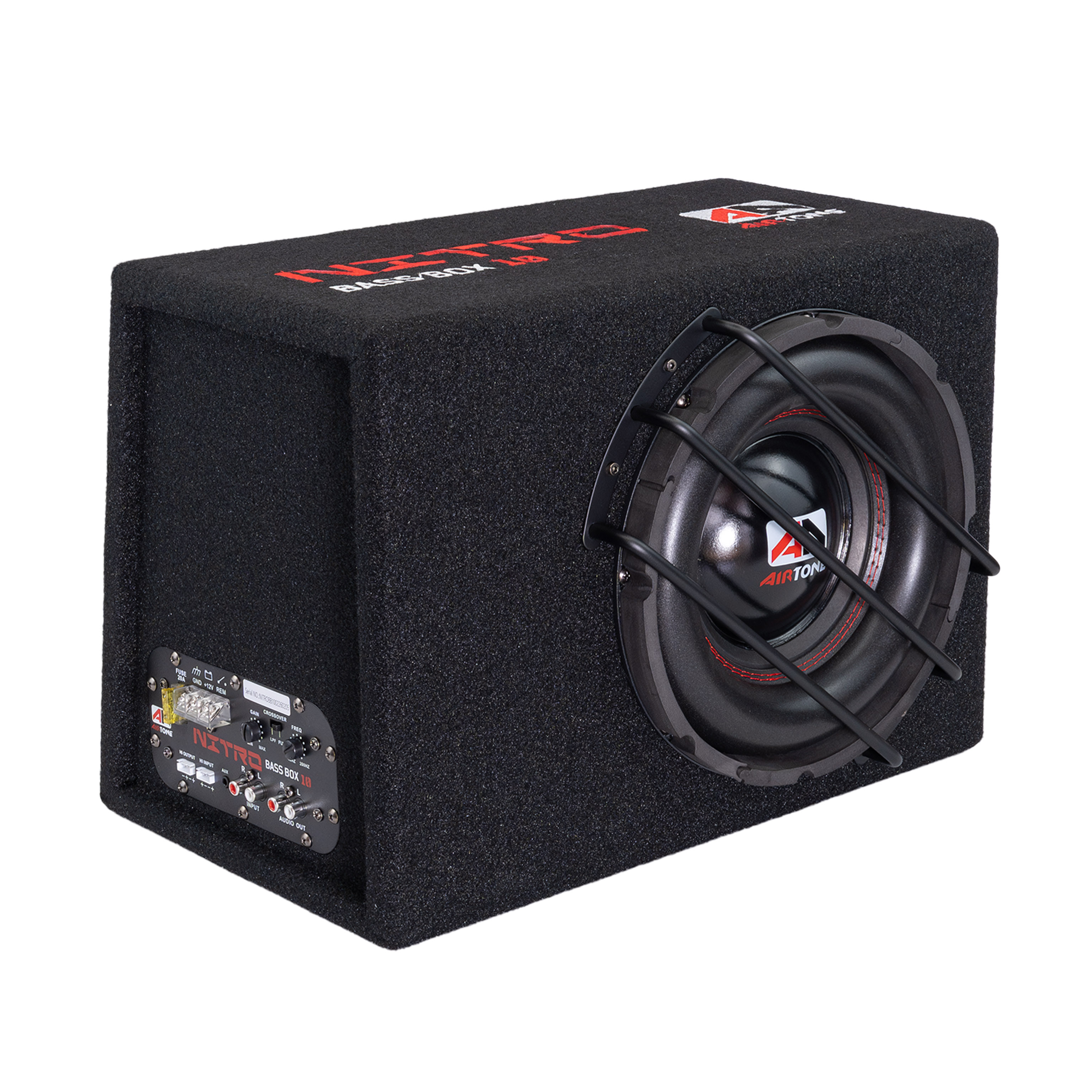 Сабвуфер корпусной активный AIRTONE NITRO BASS BOX 10 оптом — цена от партии. Поставки для магазинов и установочных центров | AMPGROUP
