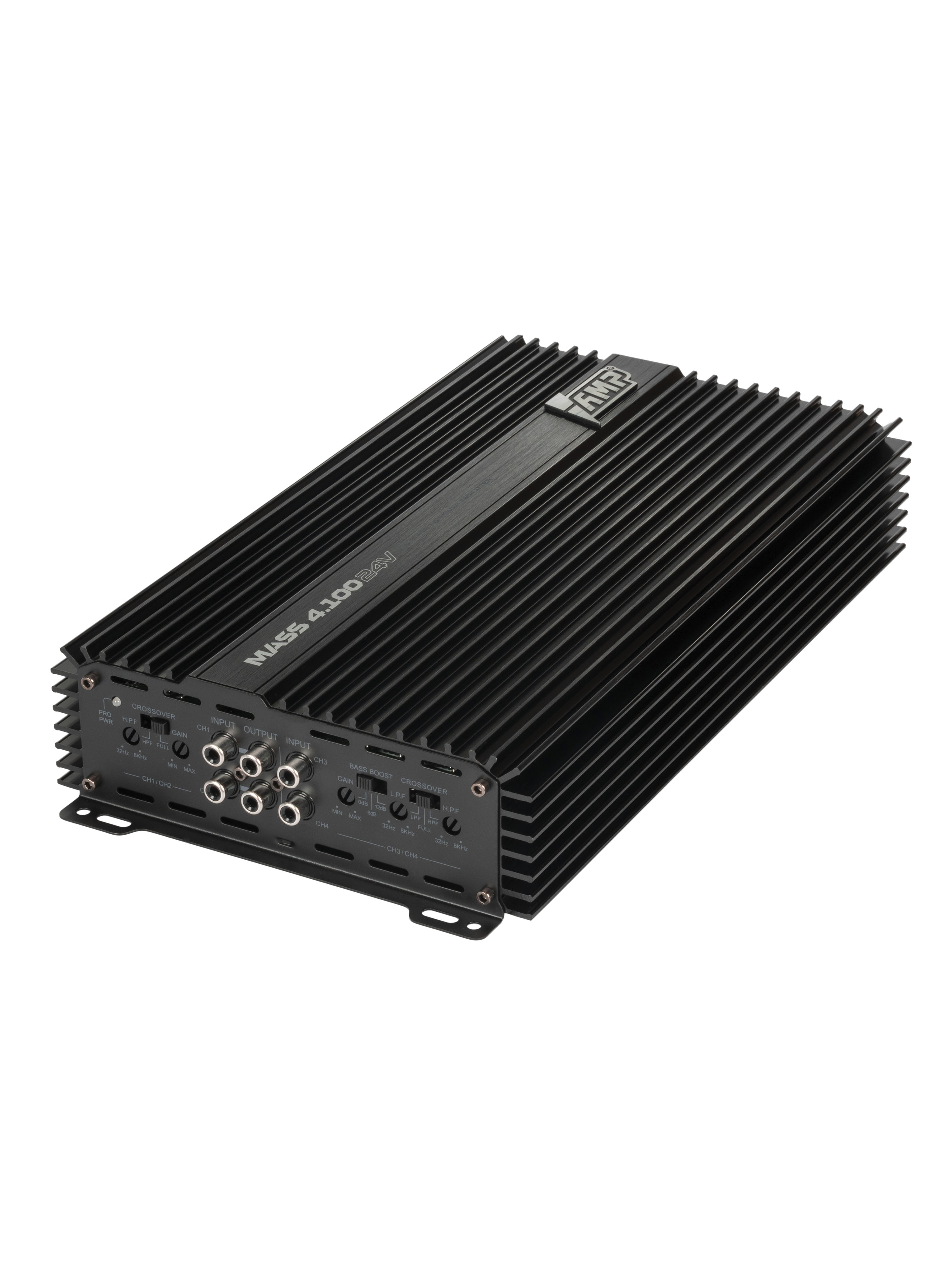 Усилитель AMP MASS 4.100 24V(6) оптом — цена от партии. Поставки для магазинов и установочных центров | AMPGROUP
