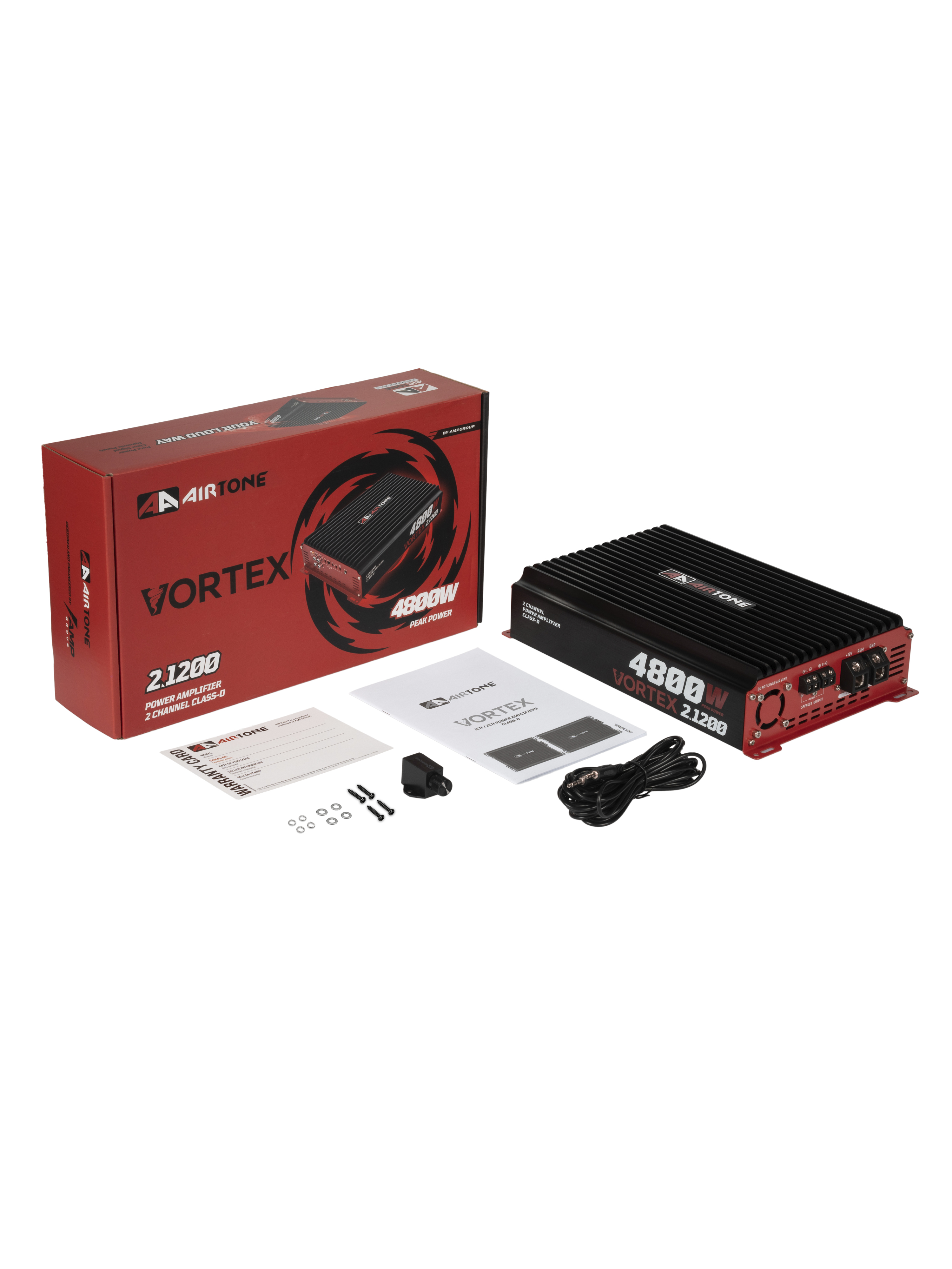 Усилитель AIRTONE VORTEX 2.1200FR (3) оптом — цена от партии. Поставки для магазинов и установочных центров | AMPGROUP
