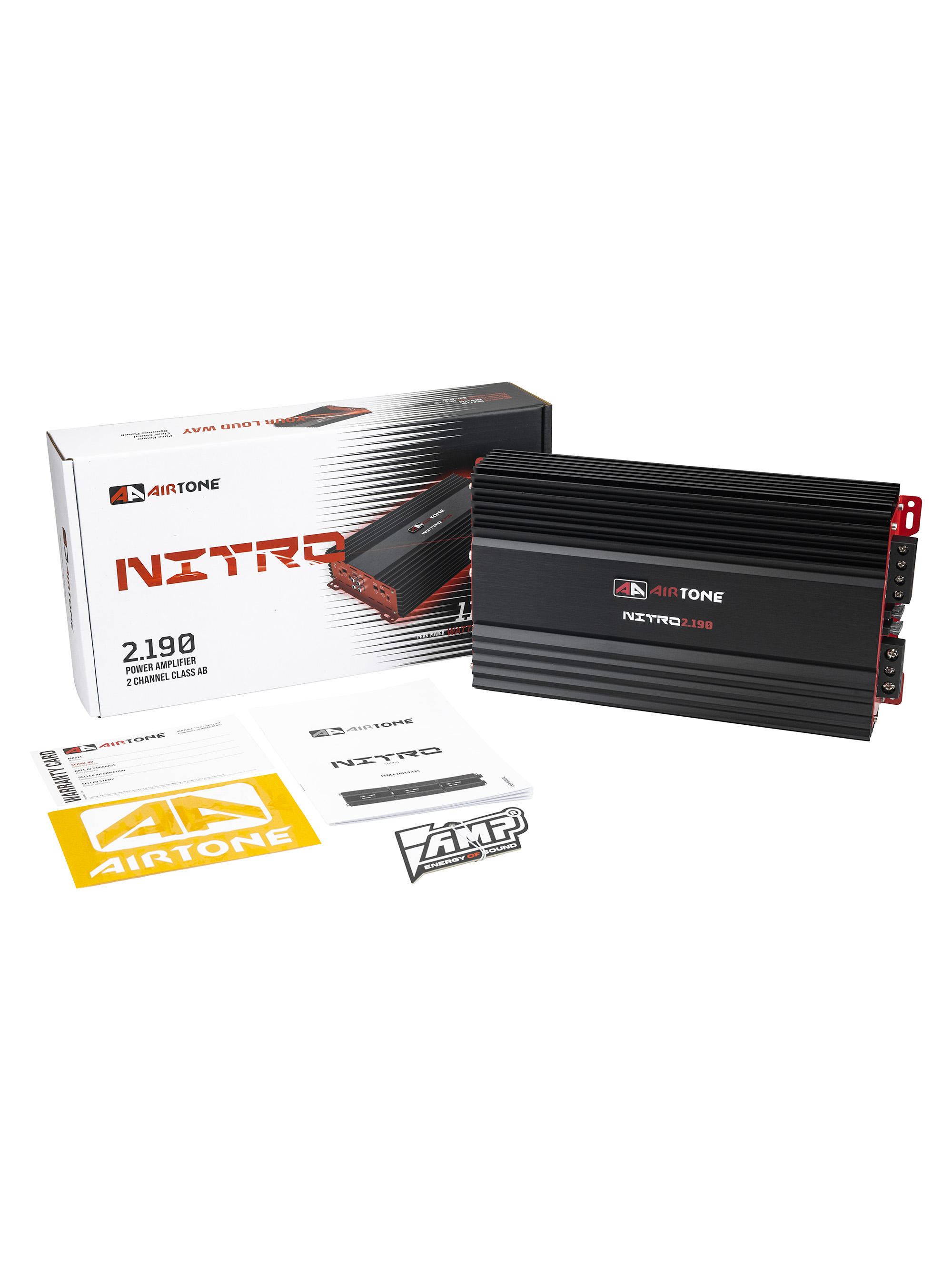 Усилитель AIRTONE NITRO 2.190 оптом — цена от партии. Поставки для магазинов и установочных центров | AMPGROUP
