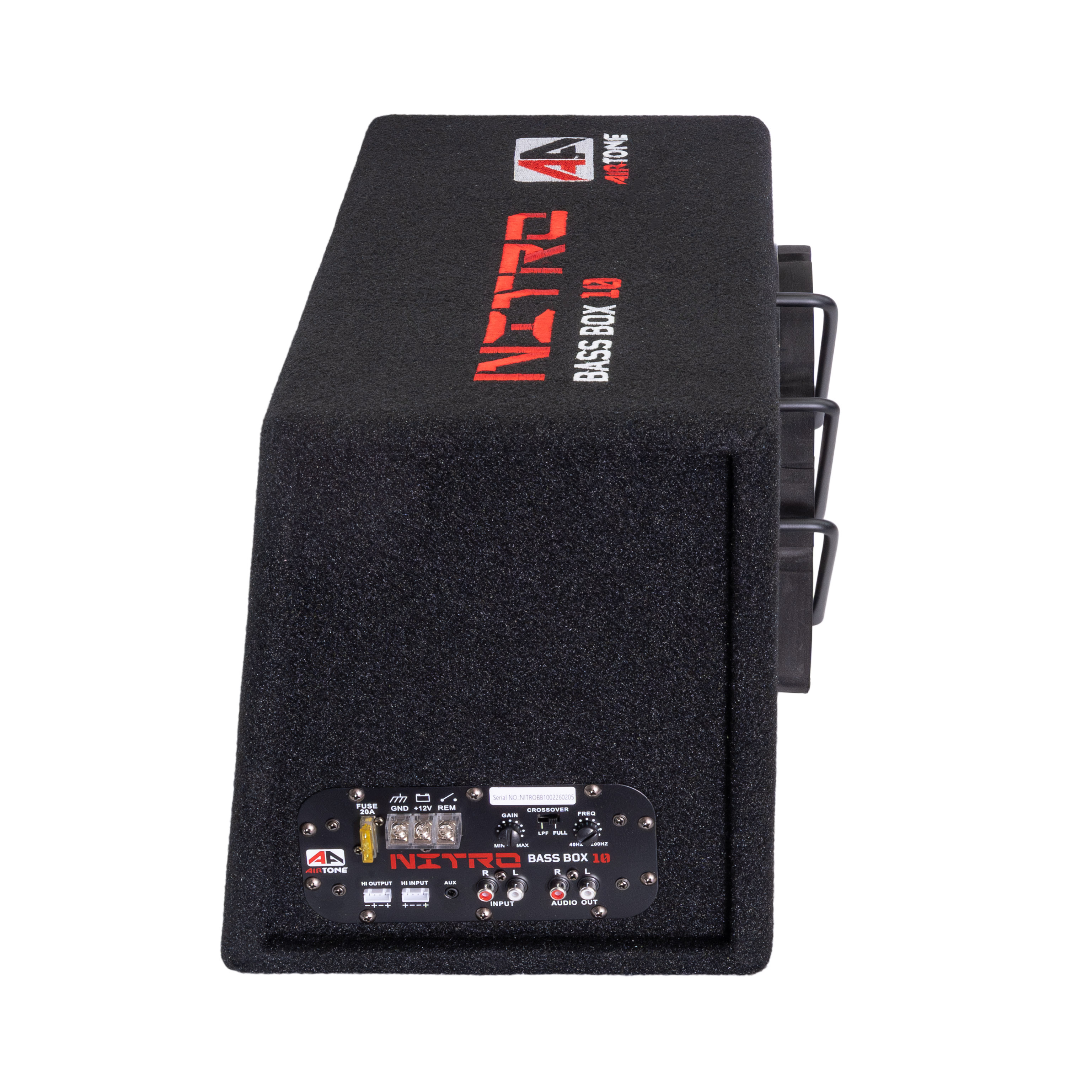 Сабвуфер корпусной активный AIRTONE NITRO BASS BOX 10 оптом — цена от партии. Поставки для магазинов и установочных центров | AMPGROUP
