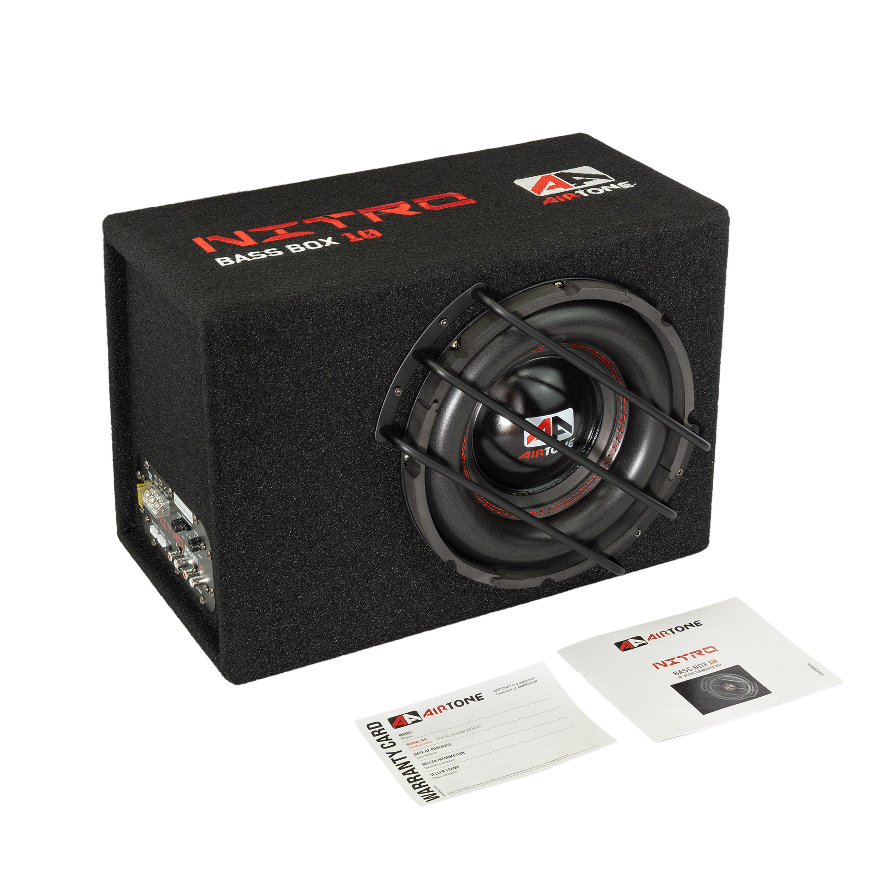 Сабвуфер корпусной активный AIRTONE NITRO BASS BOX 10 оптом — цена от партии. Поставки для магазинов и установочных центров | AMPGROUP
