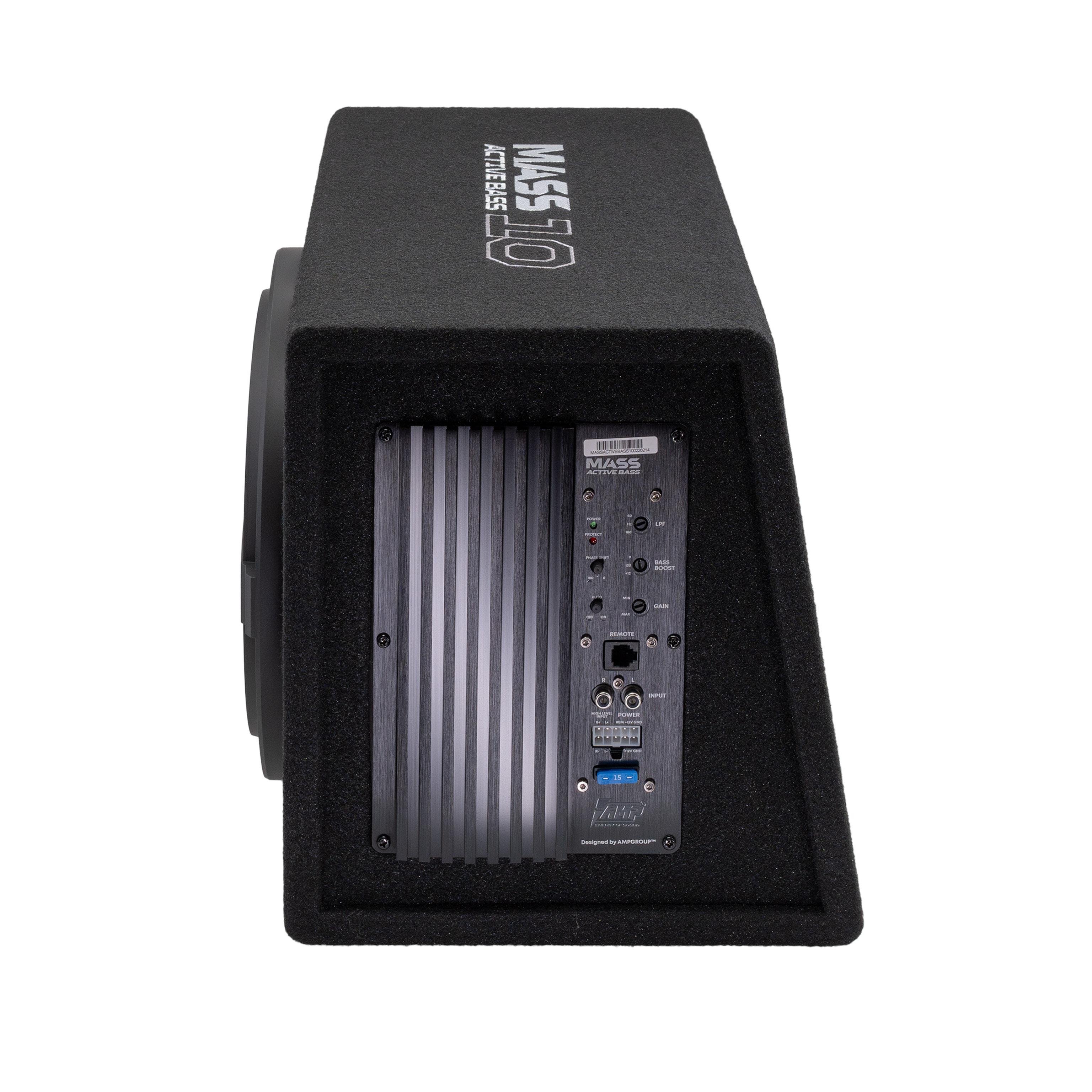 Сабвуфер корпусной активный AMP MASS ACTIVE BASS 10 оптом — цена от партии. Поставки для магазинов и установочных центров | AMPGROUP
