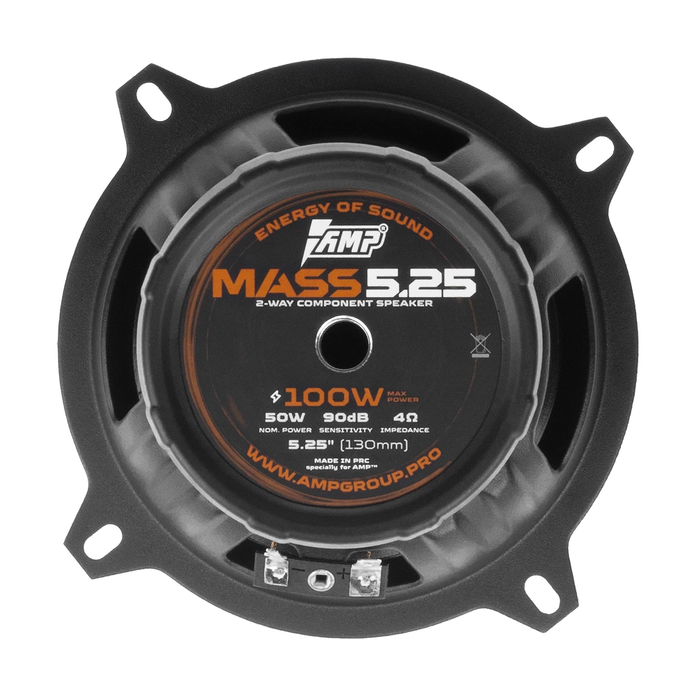 Акустика компонентная AMP MASS 5.25 оптом — цена от партии. Поставки для магазинов и установочных центров | AMPGROUP

