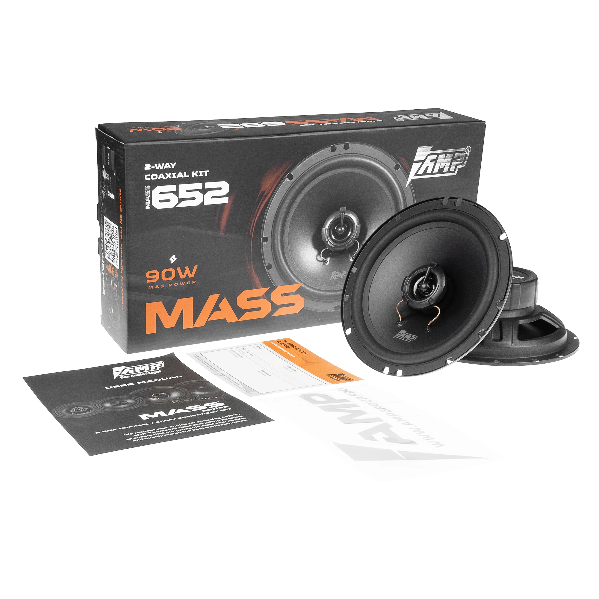 Акустика коаксиальная AMP MASS 652 оптом — цена от партии. Поставки для магазинов и установочных центров | AMPGROUP
