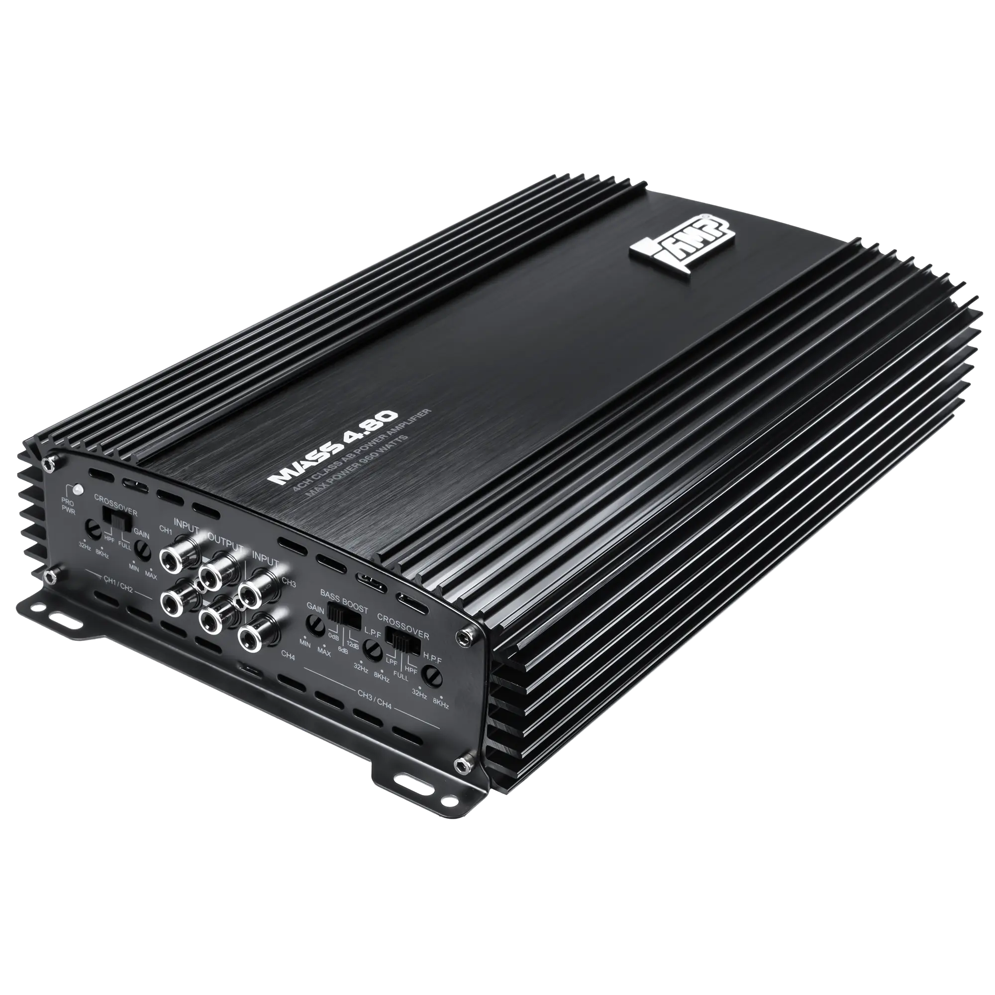 Усилитель AMP MASS 4.80 оптом — цена от партии. Поставки для магазинов и установочных центров | AMPGROUP

