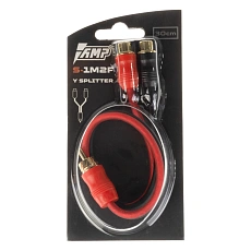 Провод соединительный AMP S-1M2F RCA-Разветвитель 1ПАПА-2МАМА оптом — цена от партии. Поставки для магазинов и установочных центров | AMPGROUP
