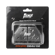 Дистрибьютор питания(распределитель) AMP PROMO D24U-02(вход 0/4GAx2, выход 4/8GAx4) оптом — цена от партии. Поставки для магазинов и установочных центров | AMPGROUP
