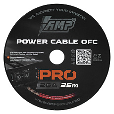 Провод силовой AMP PRO 2Ga OFC Extremely flexible Красный медь 100% оптом — цена от партии. Поставки для магазинов и установочных центров | AMPGROUP
