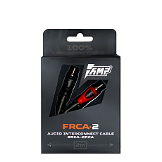Провод соединительный AMP FRCA-2 Межблочный кабель - медь + экран (2м) оптом — цена от партии. Поставки для магазинов и установочных центров | AMPGROUP
