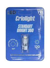 Светодиод габаритный AMP/Criolight 360 StandartBright T10 1 штука оптом — цена от партии. Поставки для магазинов и установочных центров | AMPGROUP
