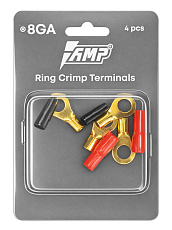 Клемма силовая AMP "Кольцо" 8Ga (4шт): оптовый каталог AMP GROUP для дилеров. Модели, характеристики и фотографии. Условия заказа и сотрудничества уточняйте у менеджера.