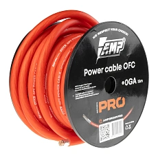 Провод силовой AMP PRO 0Ga OFC Extremely flexible Красный (15м) медь 100% оптом — цена от партии. Поставки для магазинов и установочных центров | AMPGROUP
