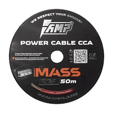 Провод силовой AMP MASS 8Ga CCA Extremely flexible Красный алюминий оптом — цена от партии. Поставки для магазинов и установочных центров | AMPGROUP
