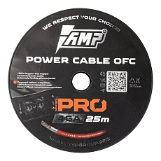 Провод силовой AMP PRO 4Ga OFC Extremely flexible Красный медь 100% оптом — цена от партии. Поставки для магазинов и установочных центров | AMPGROUP
