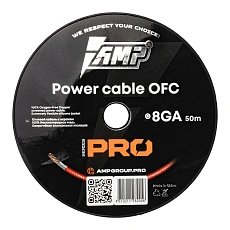 Провод силовой AMP PRO 8Ga OFC Extremely flexible Красный медь 100% оптом — цена от партии. Поставки для магазинов и установочных центров | AMPGROUP
